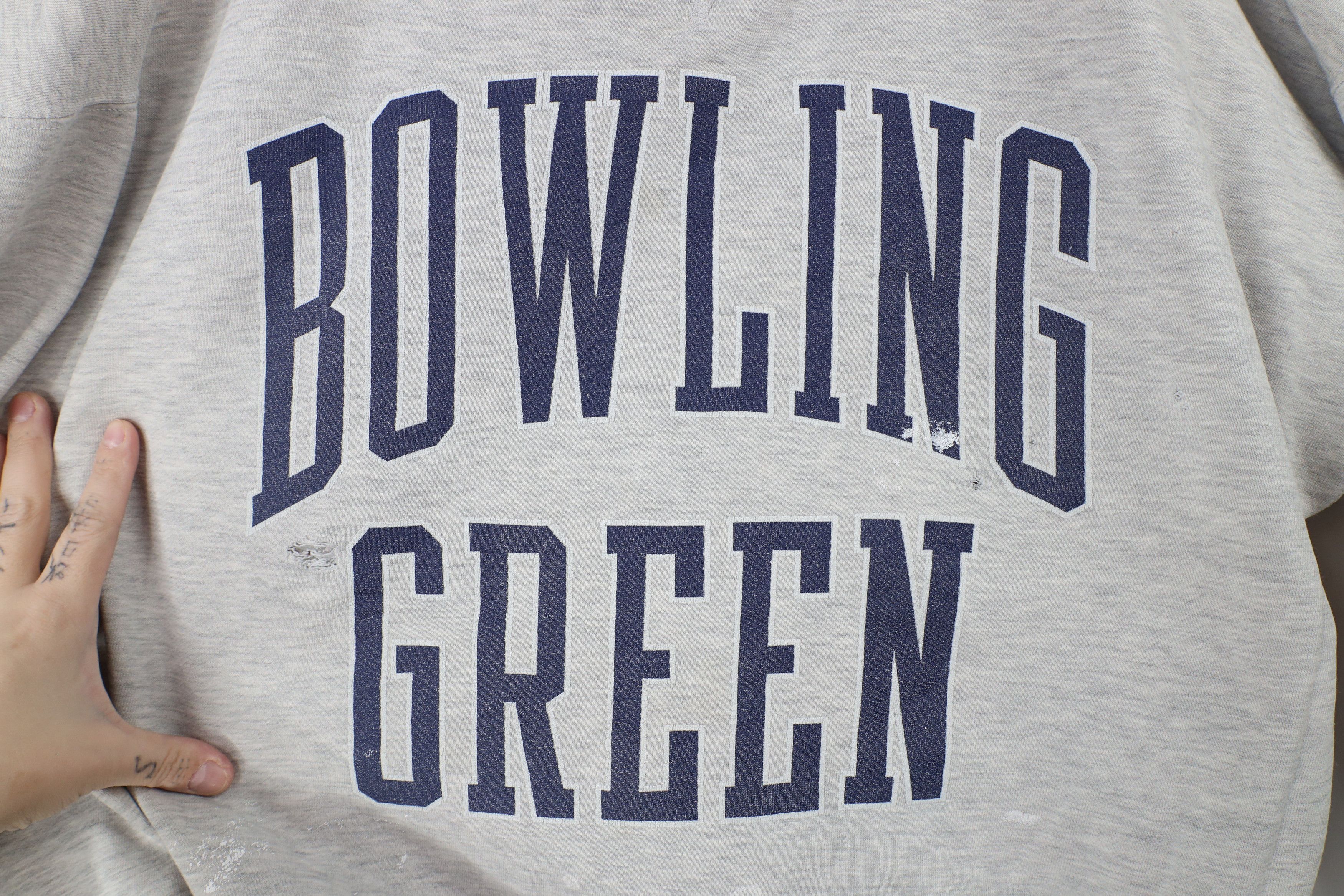 Vintage Vintage 90s Spell Bowling Green State University Sweatshirt Size US XL / EU 56 / 4 - 4 Thumbnail
