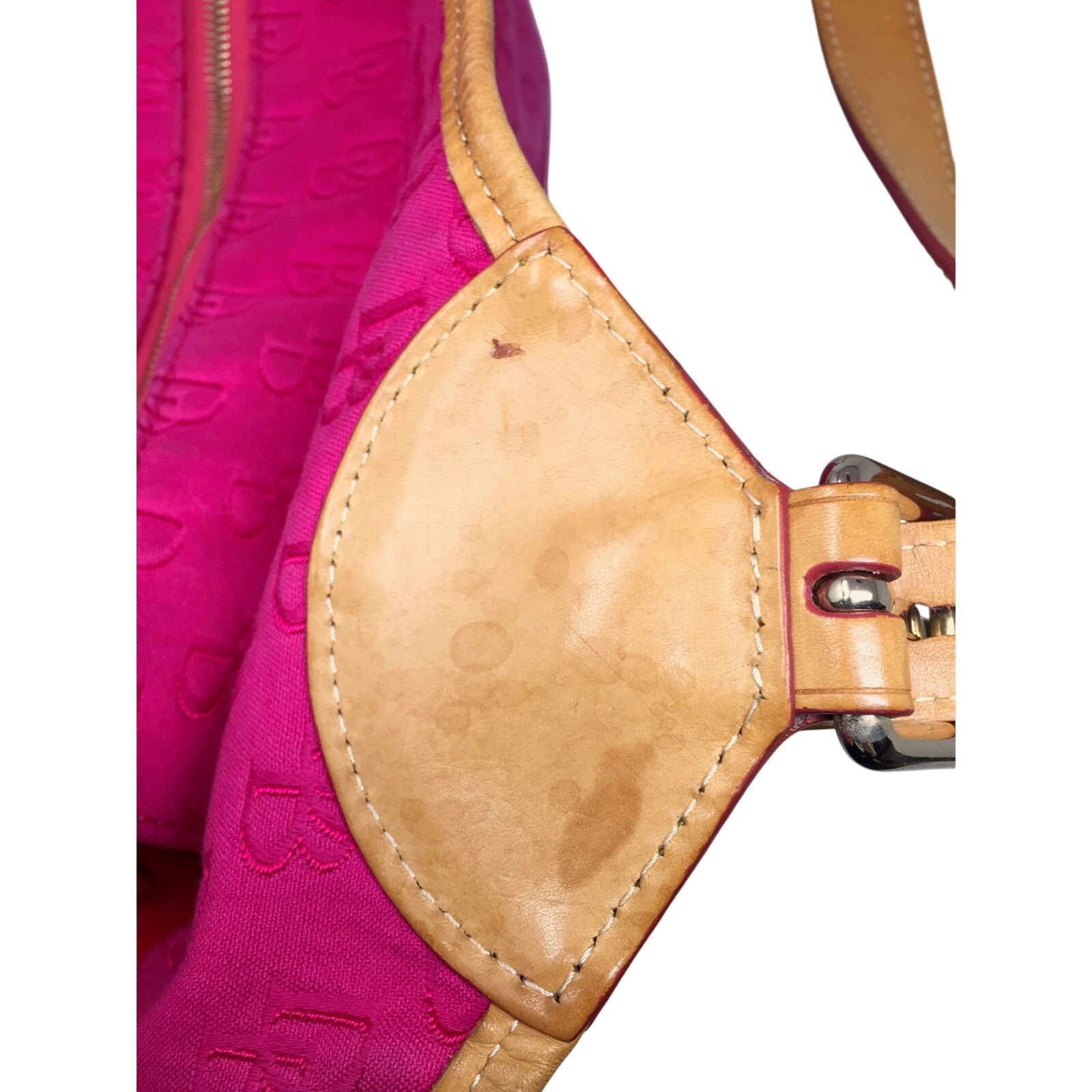 Dooney & Bourke Dooney & Bourke Oversize Deep Pink Hobo Bag Size ONE SIZE - 11 Thumbnail