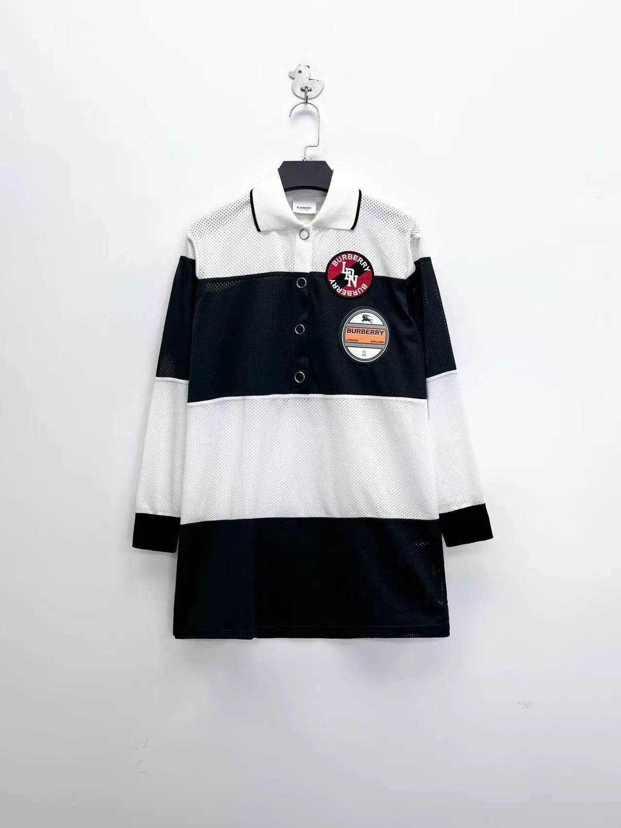 Burberry Burberry Logo Stripe Short Sleeve Dress Size M / US 6-8 / IT 42-44 - 1 Thumbnail