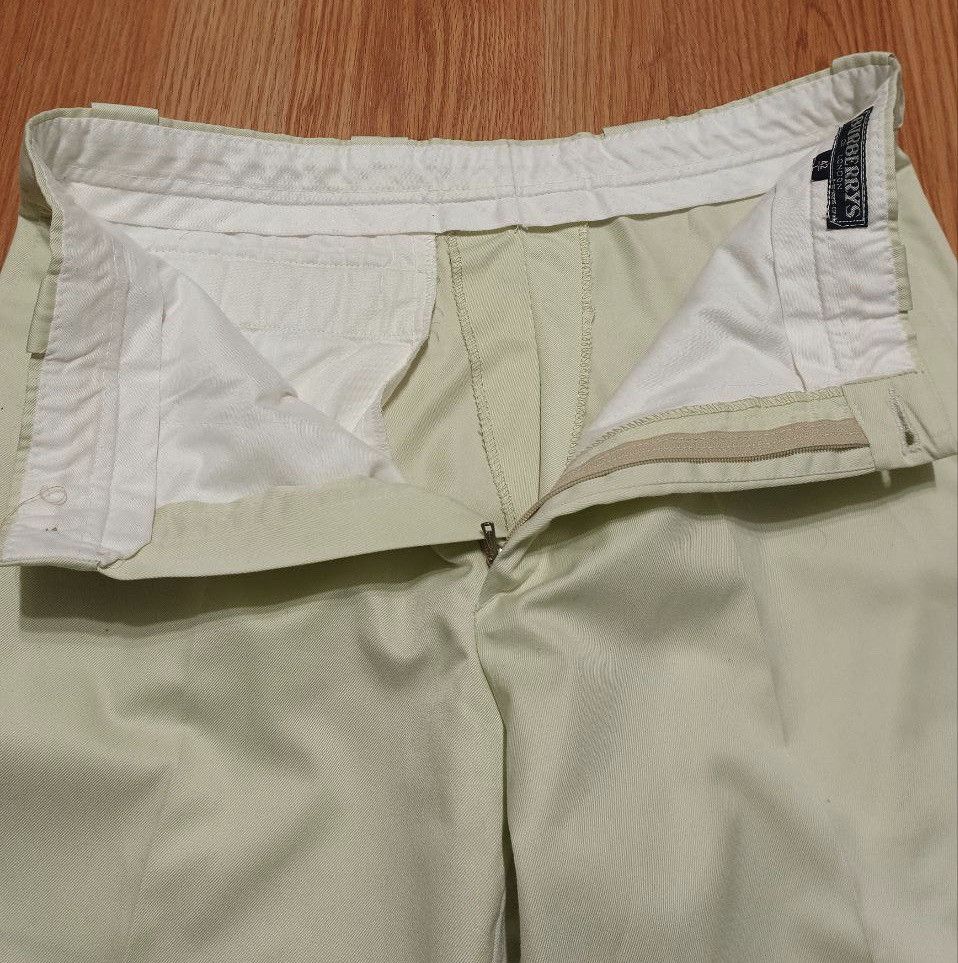 Burberry × Vintage Burberry’s of London Vintage Cotton Trousers Pants Size 42 Size 30" / US 8 / IT 44 - 4 Thumbnail