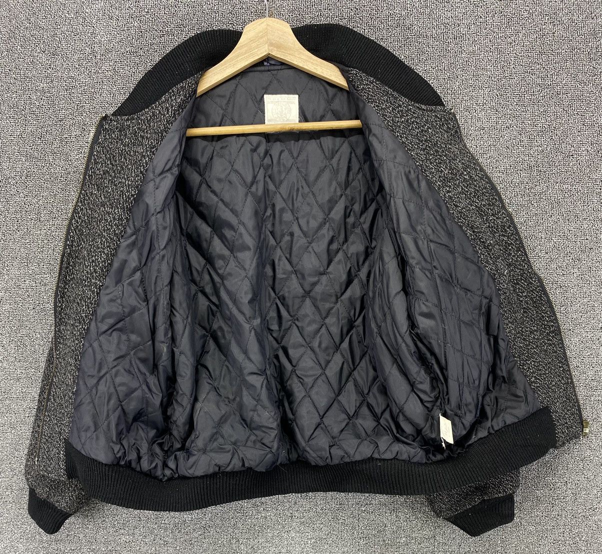 Japanese Brand Vintage July by Haward Wool Bomber Jacket Size US M / EU 48-50 / 2 - 7 Thumbnail