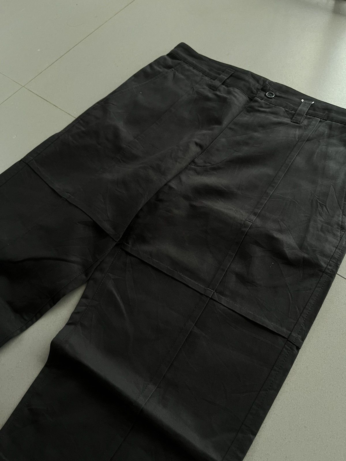 Issey Miyake ISSEY MIYAKE PATTERN BREAK PANTS JAPANESE RUNWAY ARCHIVE Size US 34 / EU 50 - 6 Thumbnail