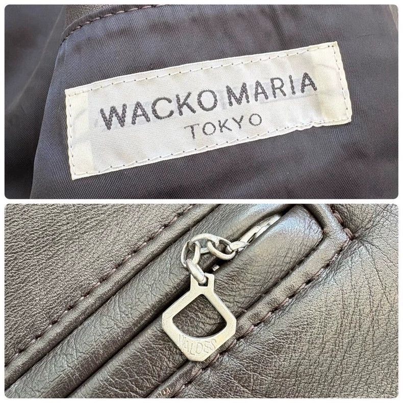 Wacko Maria wacko maria Leather jacket jacket 2503-Nextarrow Size US M / EU 48-50 / 2 - 7 Thumbnail