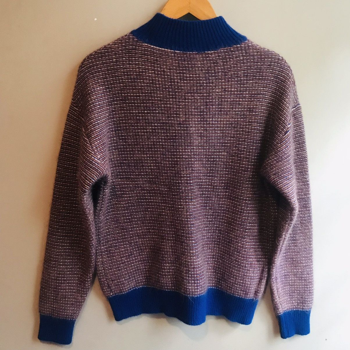 20471120 × If Six Was Nine Japanese Fuzzy Hand Knitted Sweater Size M / US 6-8 / IT 42-44 - 3 Thumbnail