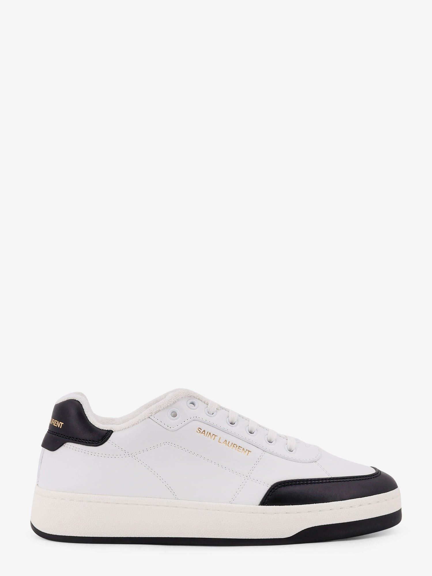 Saint Laurent Paris Sl/61 Sn Leather Sneakers Size US 10 / EU 43 - 1 Thumbnail