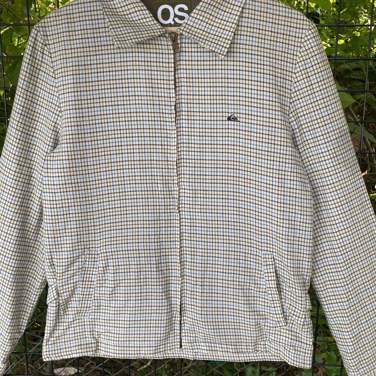 Quiksilver × Vintage Vintage Quiksilver Checkered Board Zipper Jacket Size US M / EU 48-50 / 2 - 3 Thumbnail