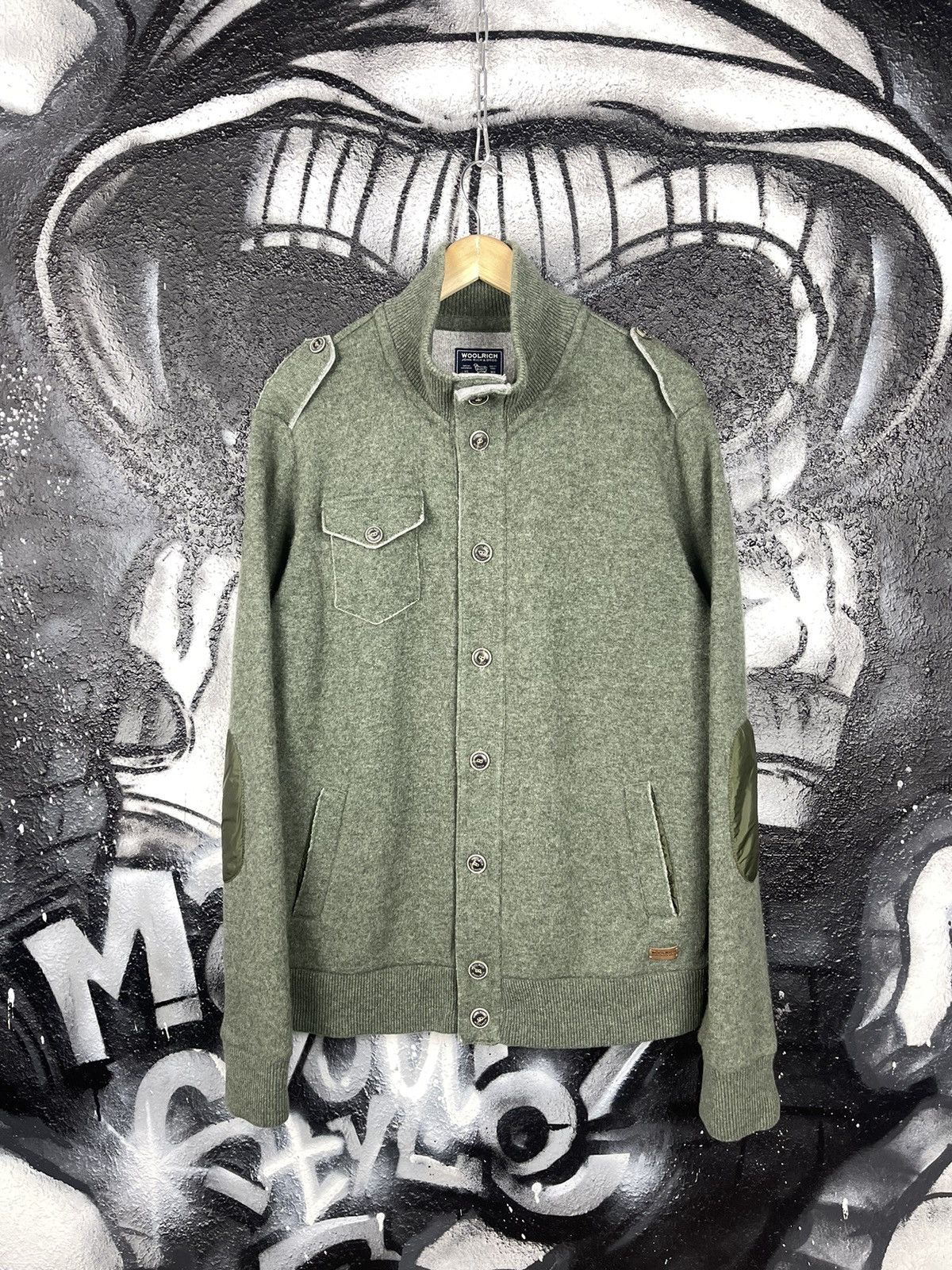 Woolrich Woolen Mills Woolrich John Rich & Bros. Wool Button-Down Sweater Men’s Size US L / EU 52-54 / 3 - 2 Thumbnail