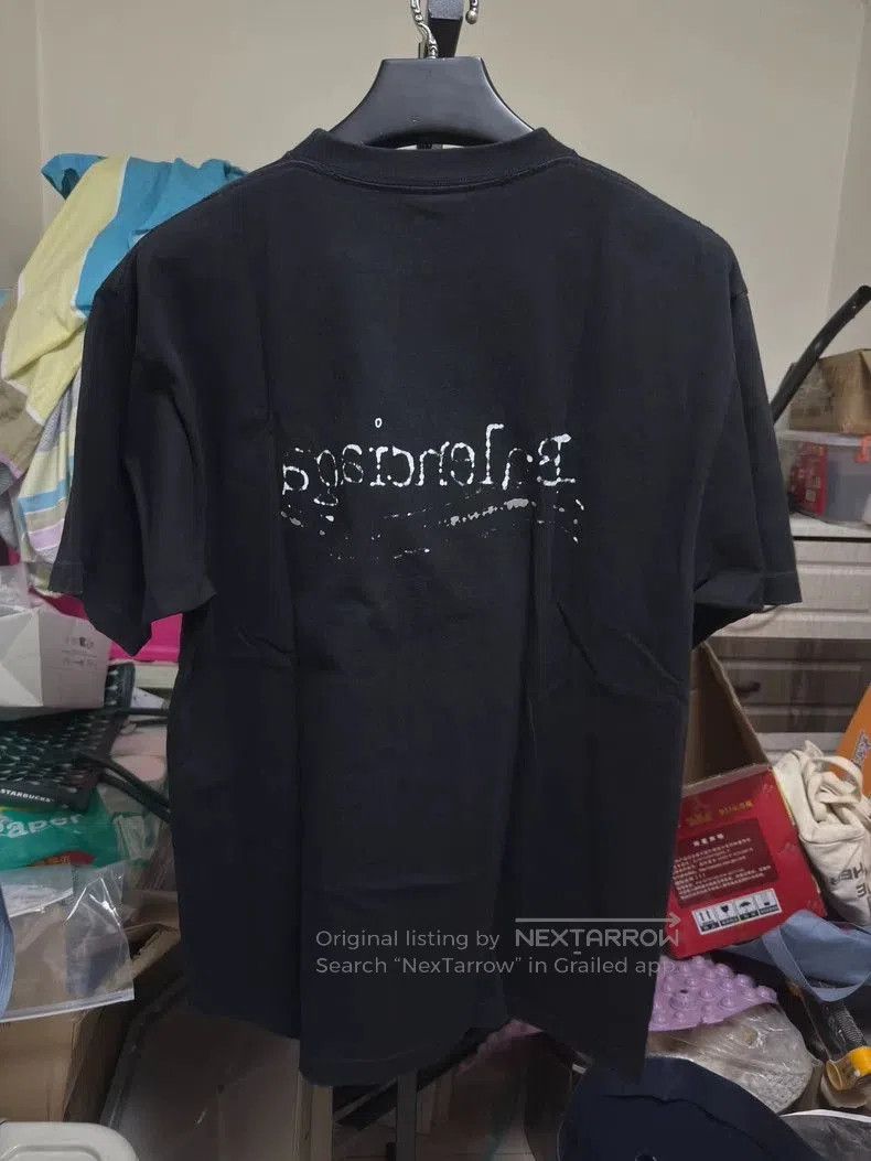 Balenciaga Balenciaga Black Graffiti Coke T. Size US XXS / EU 40 - 2 Thumbnail