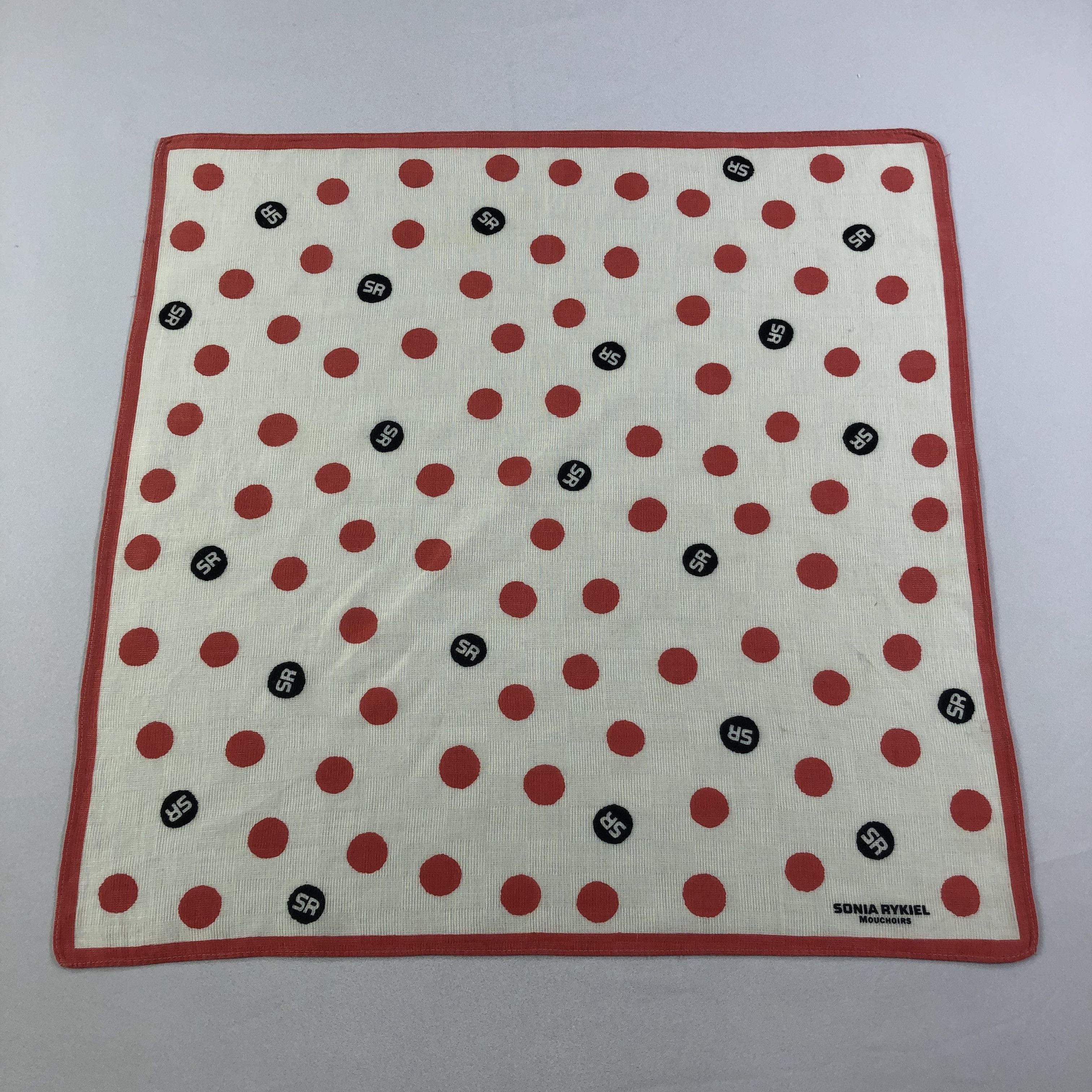 Sonia Rykiel × Vintage Sonia Rykiel Handkerchief Neckerchief Bandana H2088 Size ONE SIZE - 2 Thumbnail