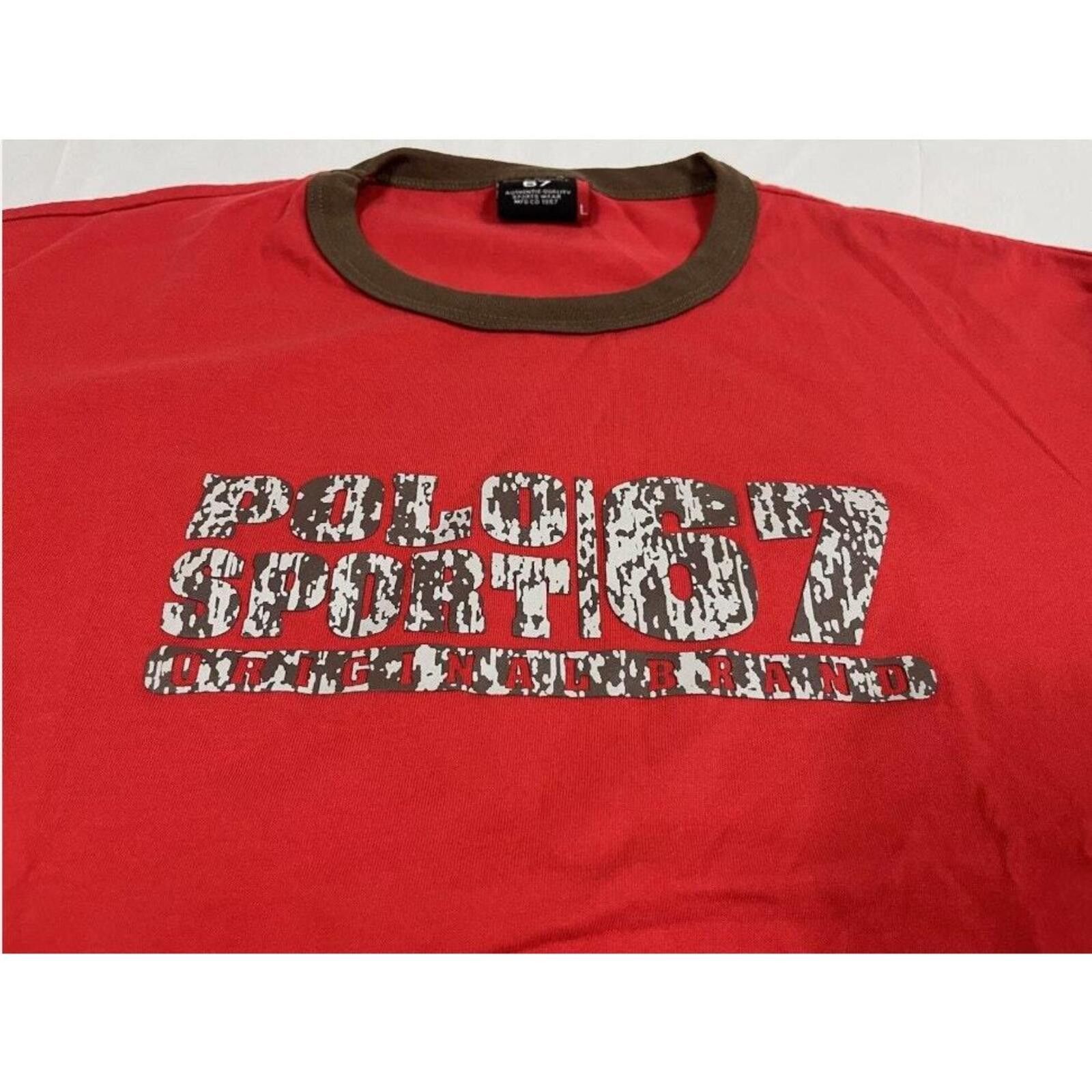 Other Vintage 90s Polo Sport 67 Big Logo T-Shirt(Men’s Size Large) Size US L / EU 52-54 / 3 - 3 Thumbnail
