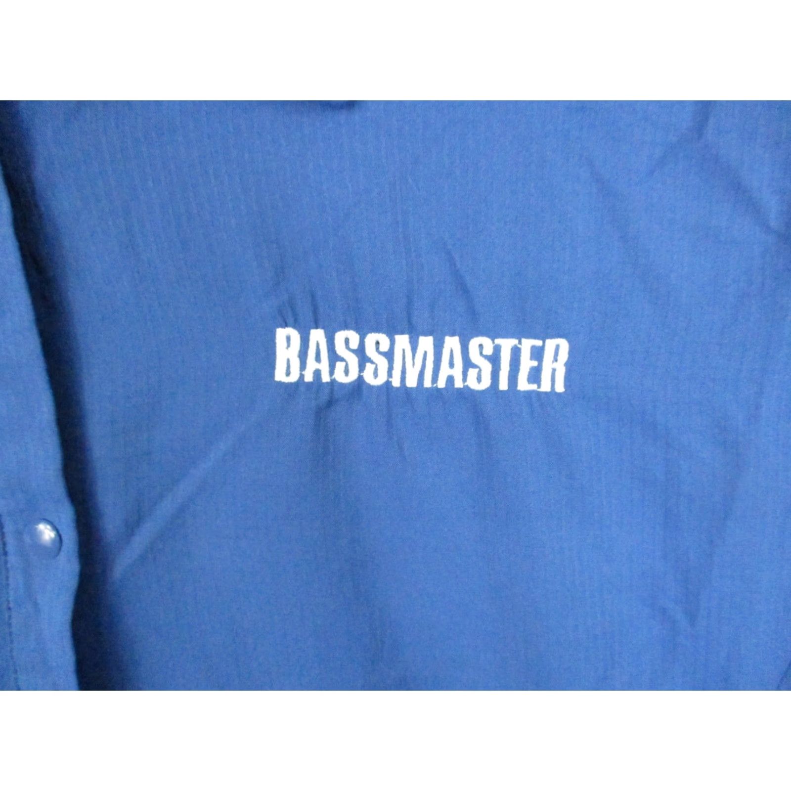 Vintage VINTAGE Aftco Bassmasters Shirt XL Women’s Blue Sleeveless Snap Button AFTECH Vented Size M / US 6-8 / IT 42-44 - 2 Thumbnail