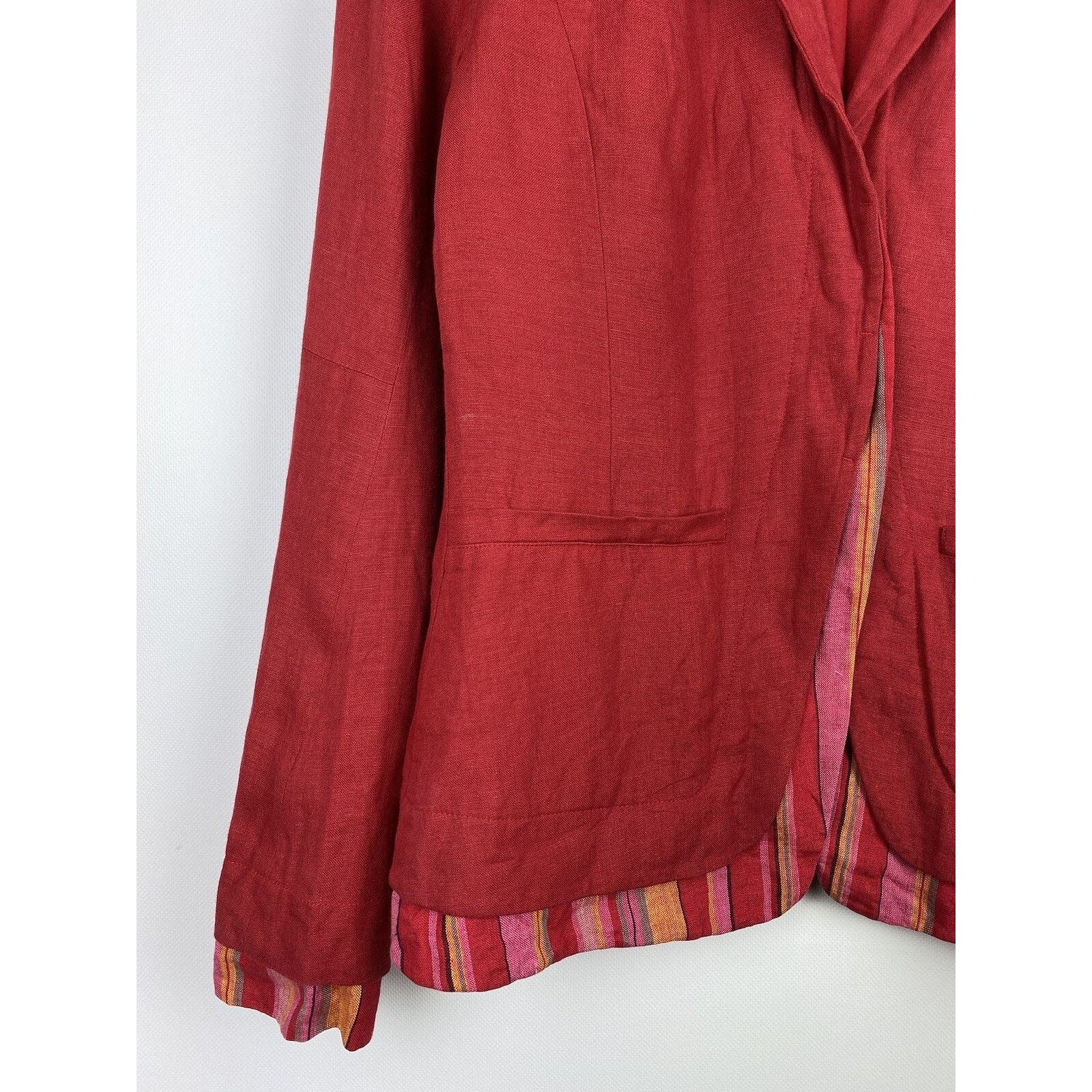 Kenzo Kenzo Jungle vintage ladies linen blazer jacket size ~ 38 Size M / US 6-8 / IT 42-44 - 6 Thumbnail