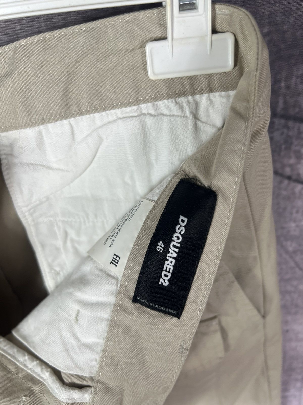 Dsquared2 Dsquared2 2020 Rangers Button Cargo Short RRP€518 Size US 30 / EU 46 - 9 Thumbnail