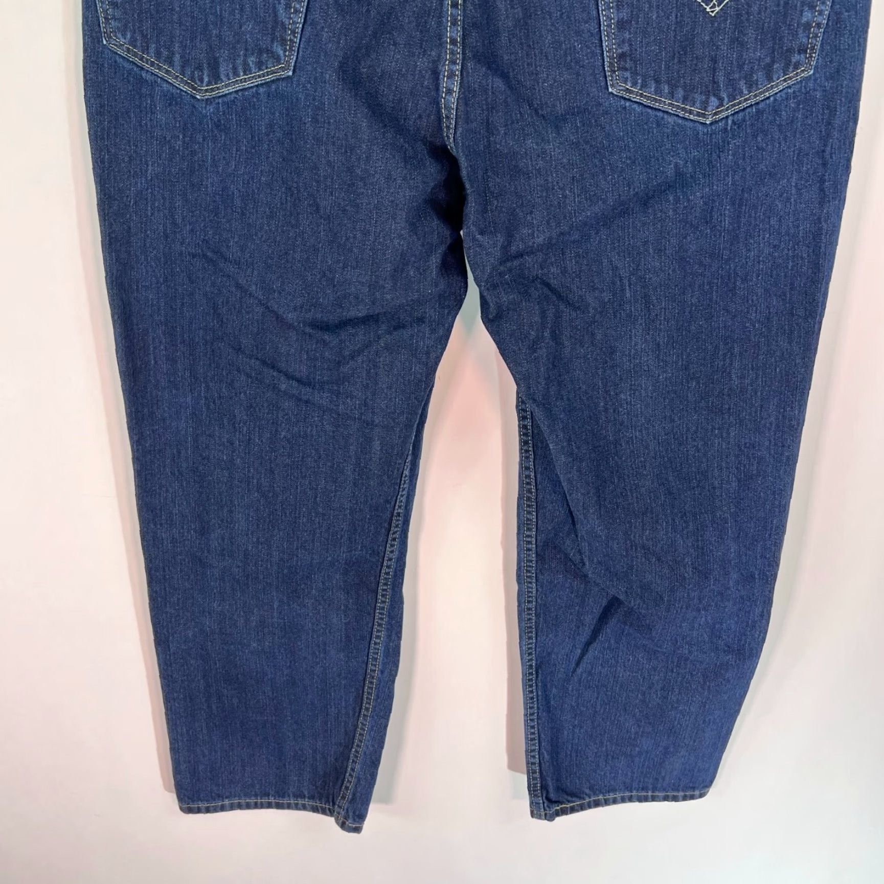Levi's Levi's Jeans 550 Relaxed Straight Blue 40 Mens Regular 40x29 Denim Workwear 5-Pocket USA 80s 90s Jeans Mens Size US 40 / EU 56 - 7 Thumbnail