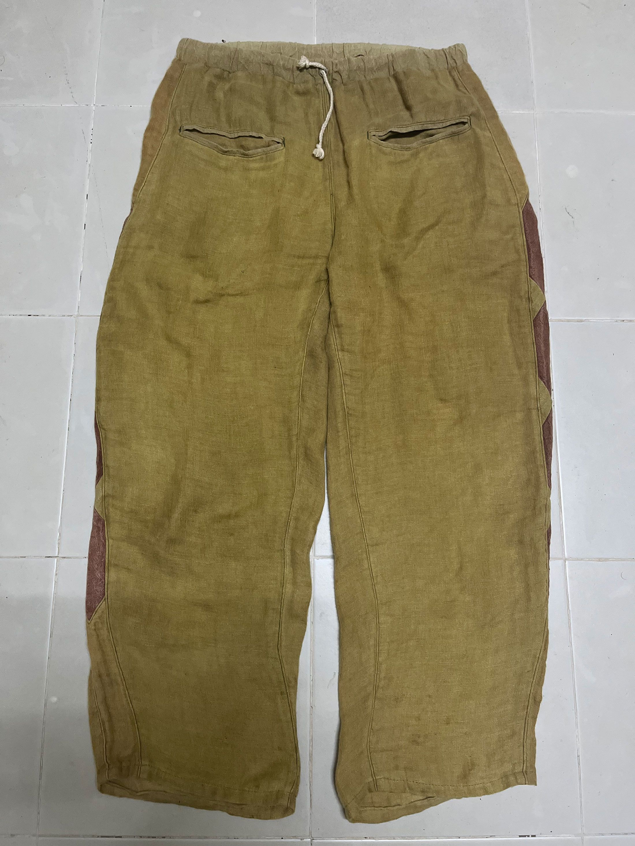 Handmade × Japanese Brand Hug Handmade Japan Relax Pant Drawstring Size US 32 / EU 48 - 1 Thumbnail