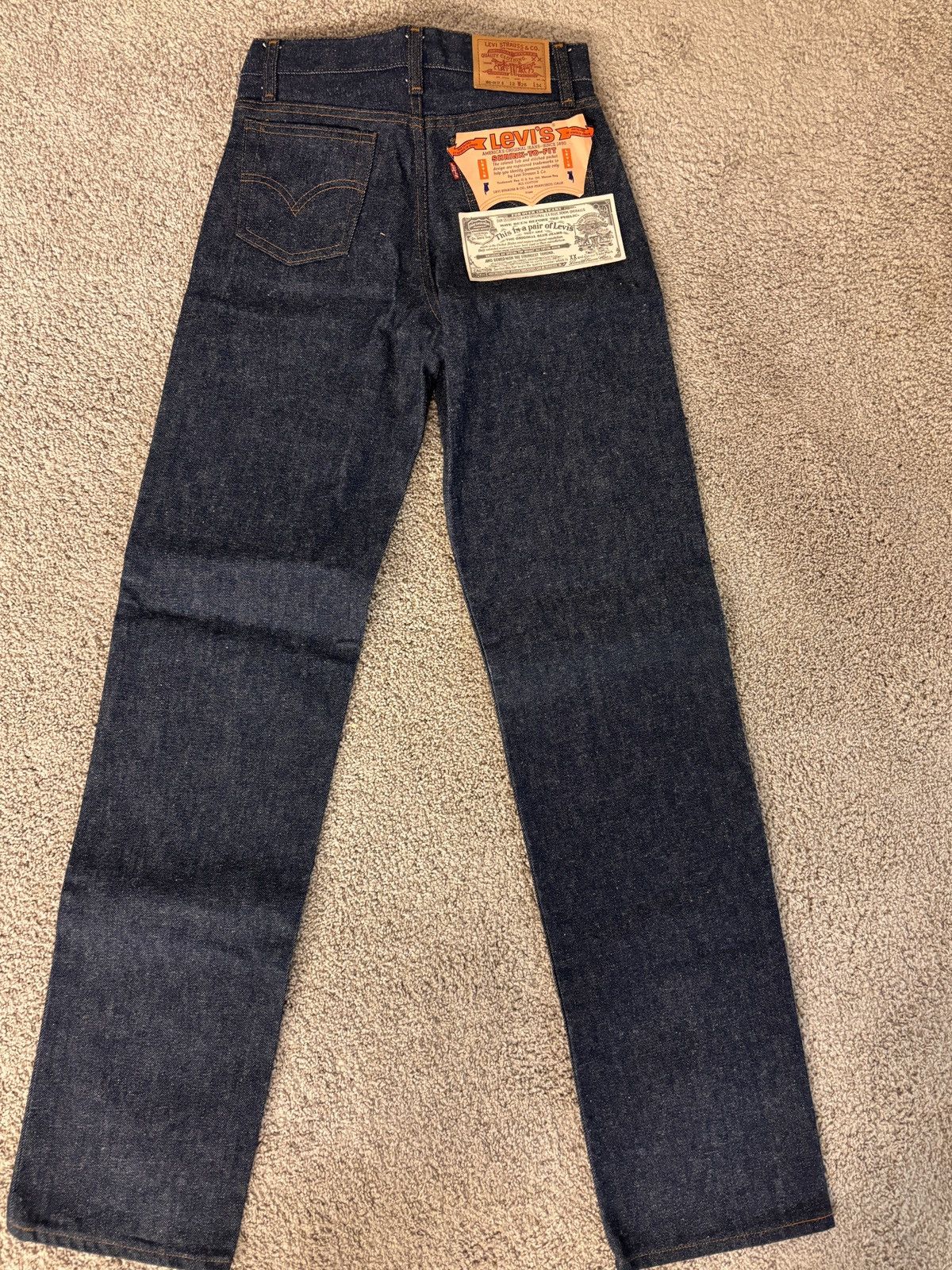 Levi's Vintage 1983 Levi’s 501 Shrink-to-Fit Jeans Deadstock Size US 26 / EU 42 - 1 Thumbnail