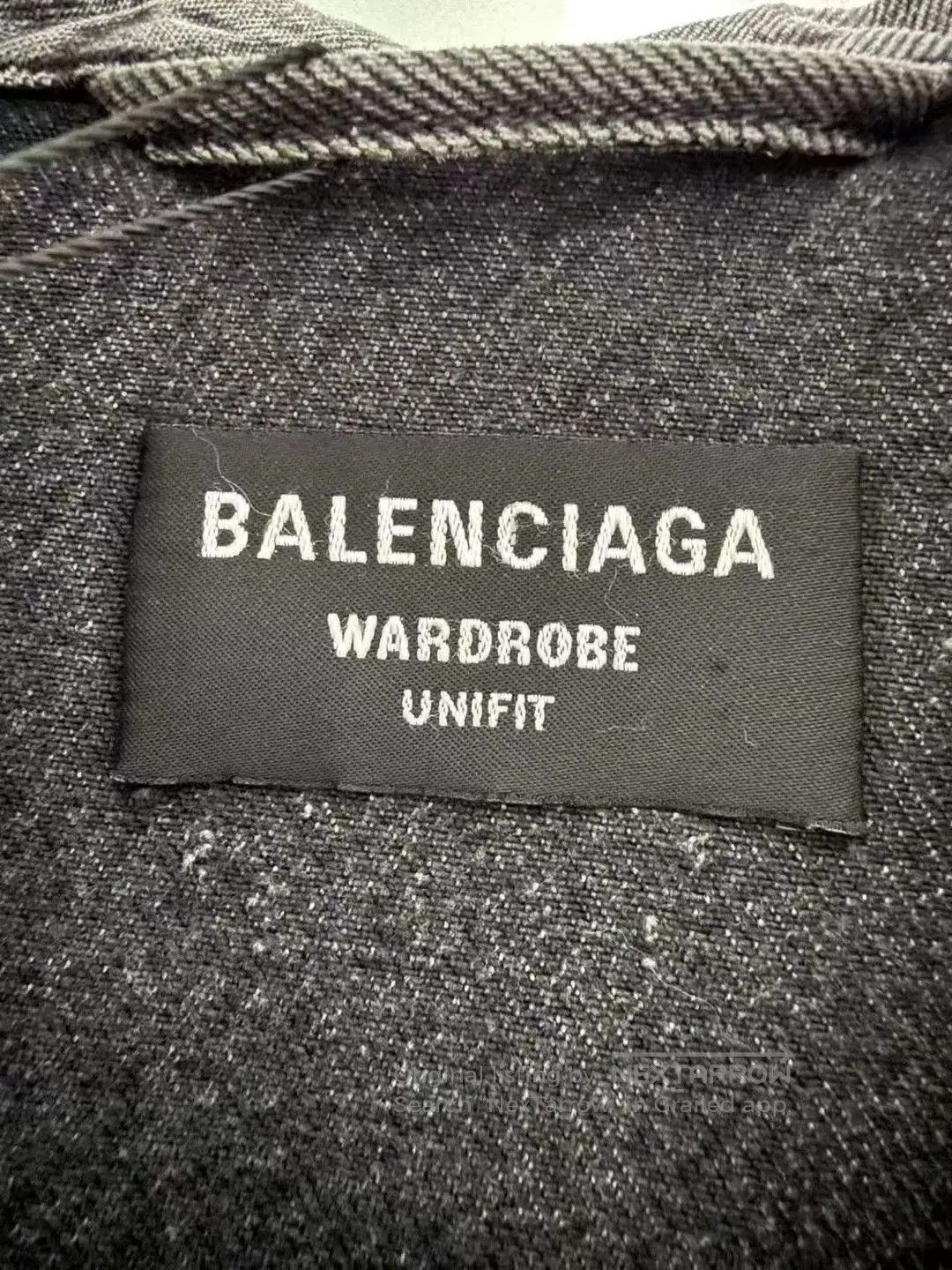 Balenciaga balenciaga dissolve smiley face denim jacket. Size US XS / EU 42 / 0 - 3 Thumbnail
