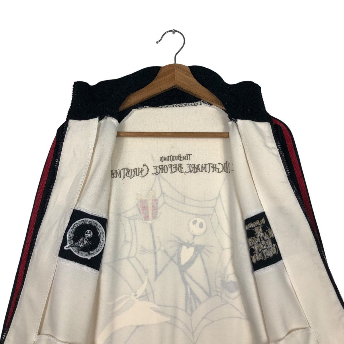 Japanese Brand 📌Vintage Zipper Jacket Tim Burtons The Nightmare Before Size US M / EU 48-50 / 2 - 15 Thumbnail