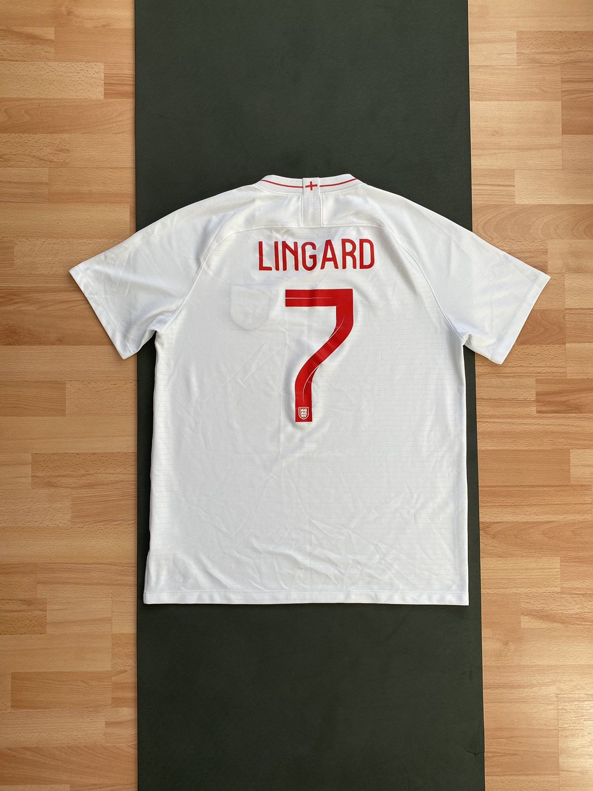 Nike Nike 2018/2019 Jesse Lingard 7 England Jersey Sz XL White Size US XL / EU 56 / 4 - 1 Thumbnail