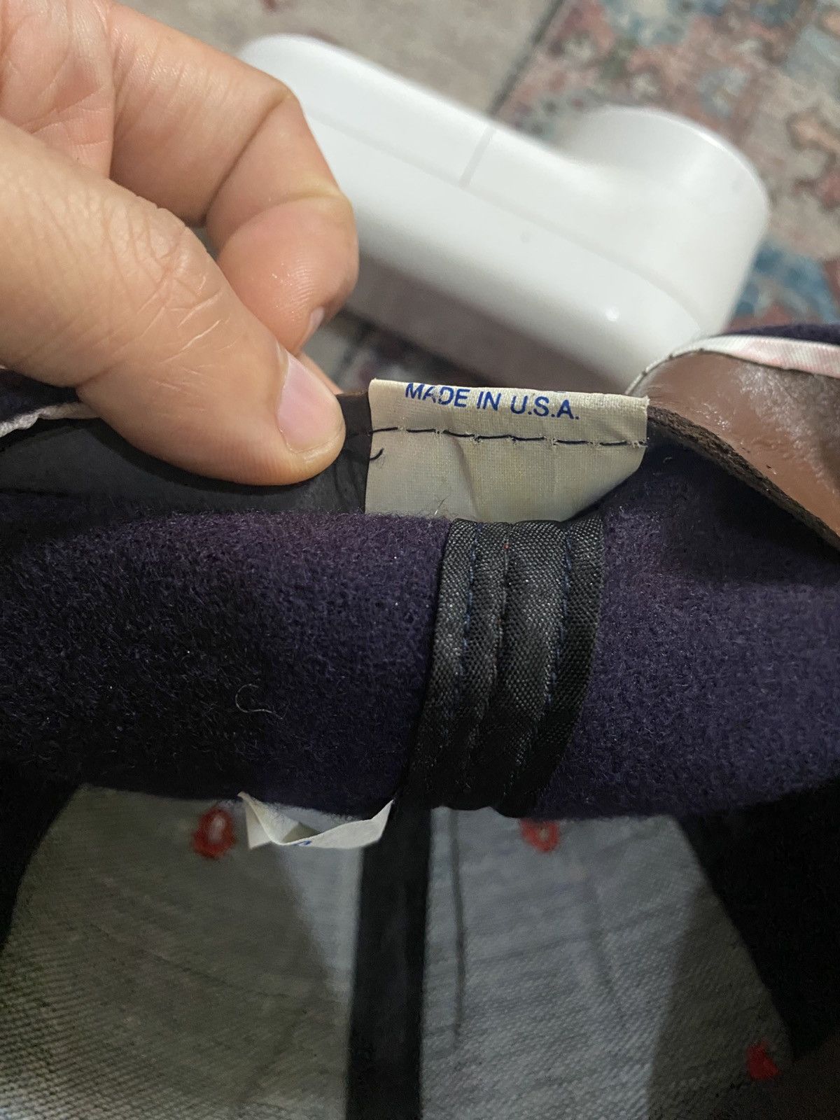 🔥RARE🔥 Vintage Ebbets Field KC Monarch Wool Hat Buck O'neill