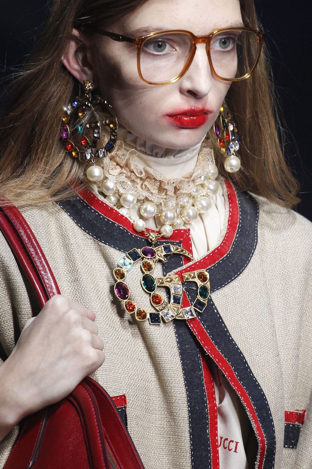 Gucci Runway crystals pendant Size ONE SIZE - 1 Thumbnail