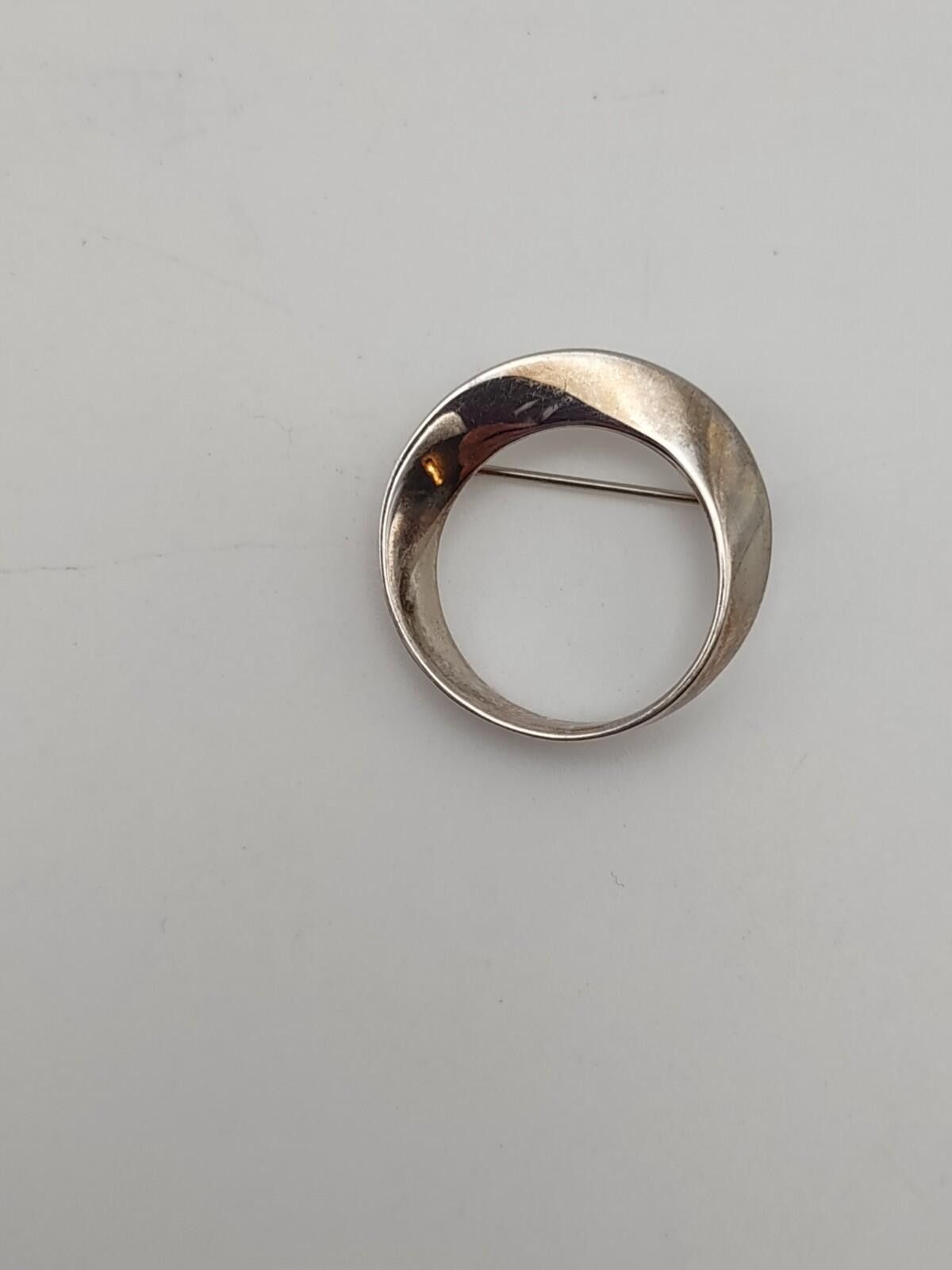 Other James Avery Mobius Twist Circle Brooch 925 Retired Size ONE SIZE - 1 Thumbnail