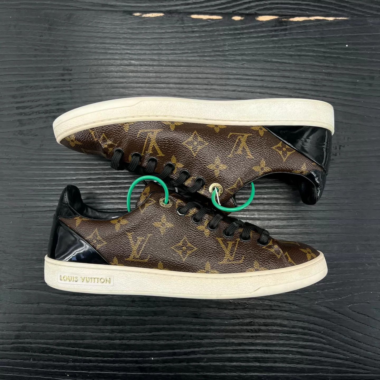 Louis Vuitton LV Frontrow Brown Size 38 Like New OG Box Size US 7.5 / IT 37.5 - 5 Thumbnail