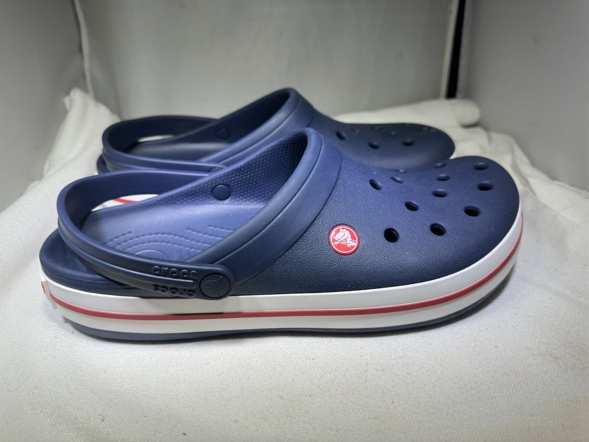 Crocs PreOwned Crocs Sandal Blue Men's 11 Size US 11 / EU 44 - 3 Thumbnail
