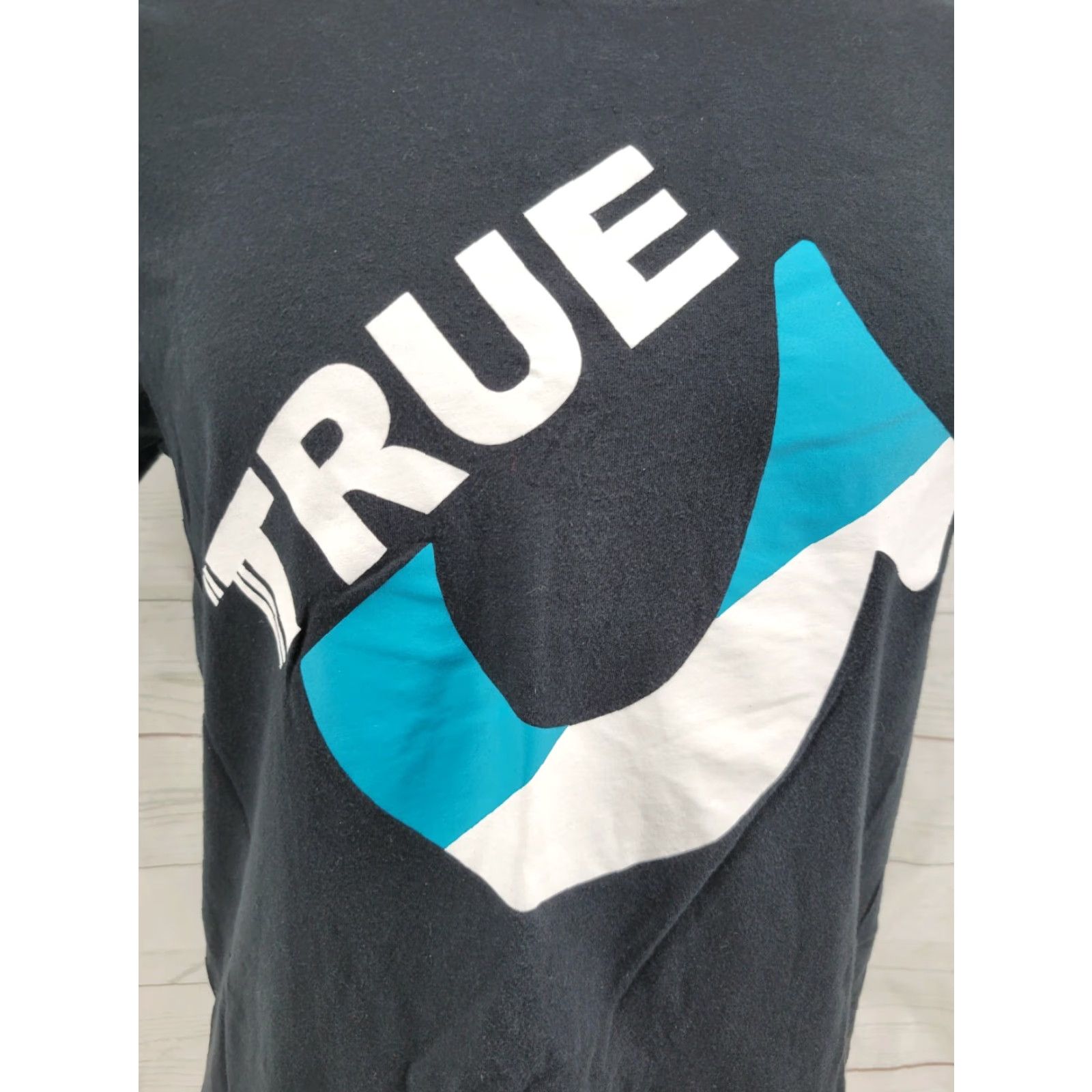 True Religion True Religion Jeans Men's T-Shirt Crew Graphic Logo Black Tee Shirt Sz Medium Shirt Adult Medium Black Graphic Tee Mens Size US M / EU 48-50 / 2 - 2 Thumbnail