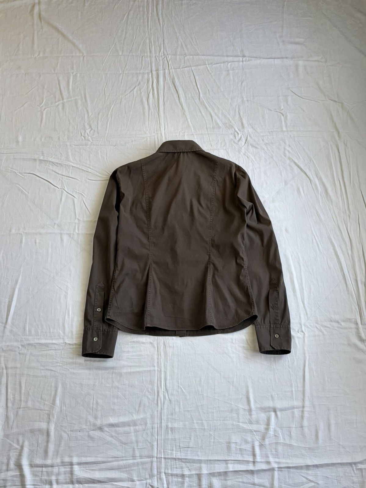 Gucci Gucci by Tom Ford 2001 military uniform shirt Size L / US 10 / IT 46 - 3 Thumbnail