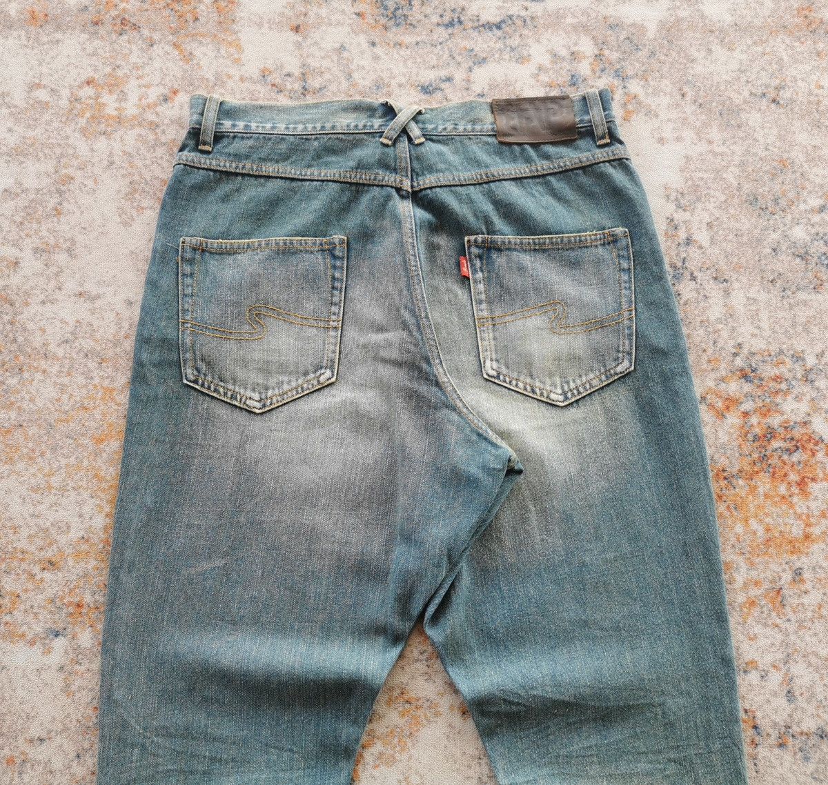 Japanese Brand Bond And Peace Show Button Jeans Size US 32 / EU 48 - 6 Thumbnail