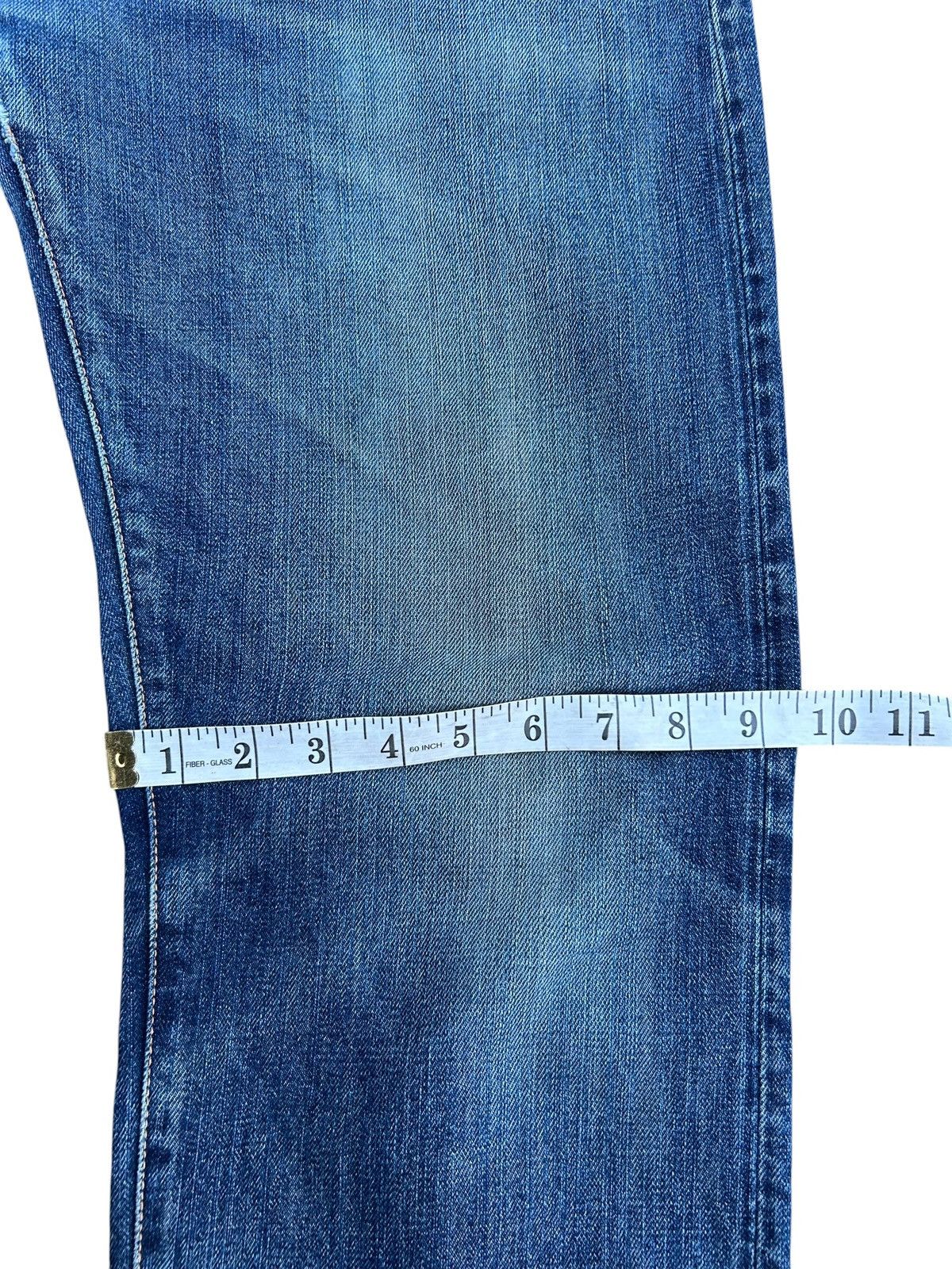Kapital Thrashed Vintage Evisu Selvedge Denim Jeans Size US 32 / EU 48 - 20 Thumbnail