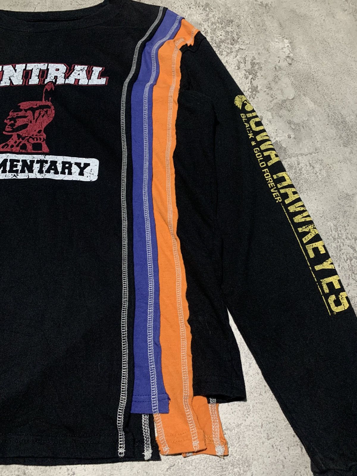 Hysteric Glamour Y2k Golden Paper rebuild 7 cut central elementary longsleeve Size US M / EU 48-50 / 2 - 5 Thumbnail