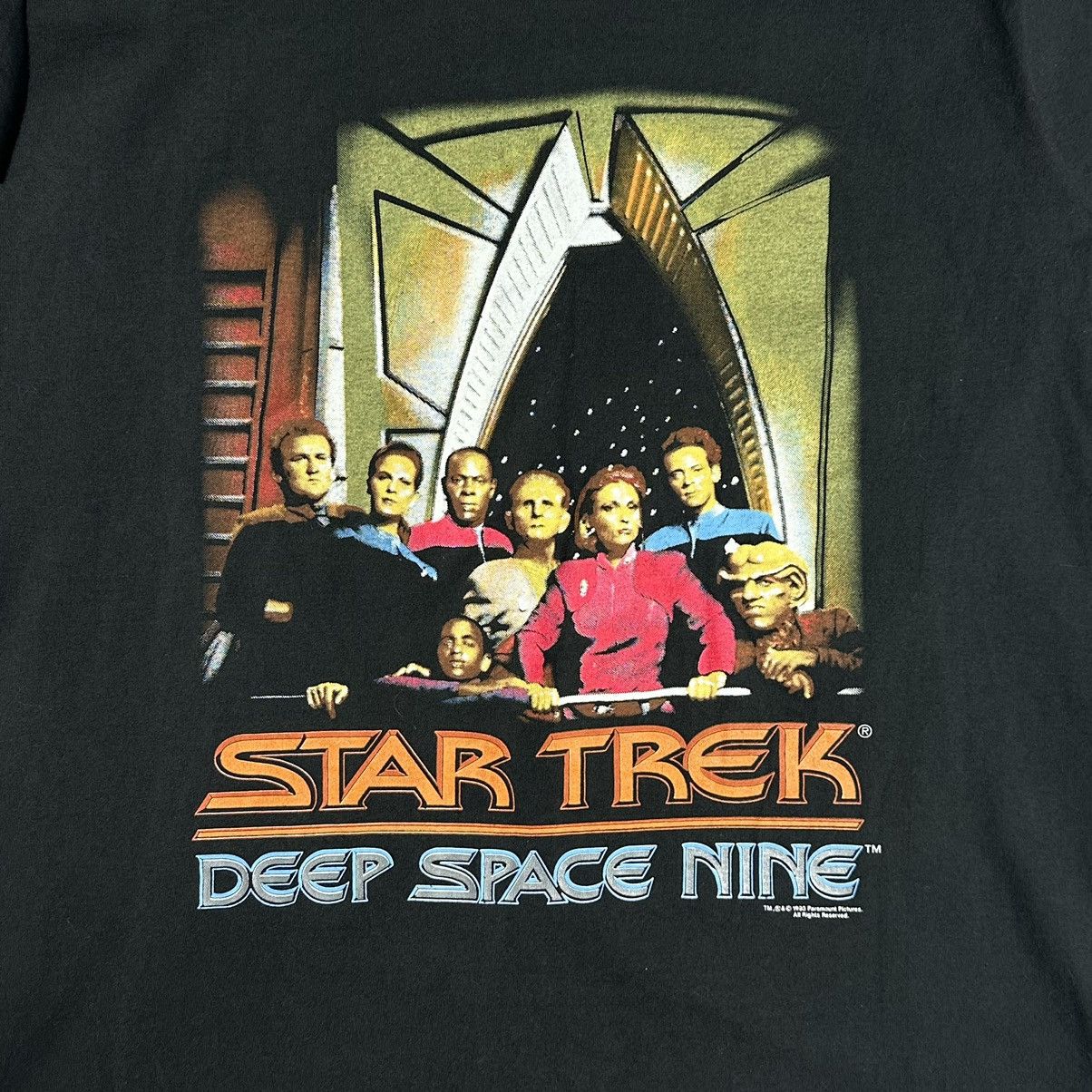 Vintage Vintage 90s Star Trek Deep Space Nine Tee Made In USA Size US L / EU 52-54 / 3 - 5 Thumbnail