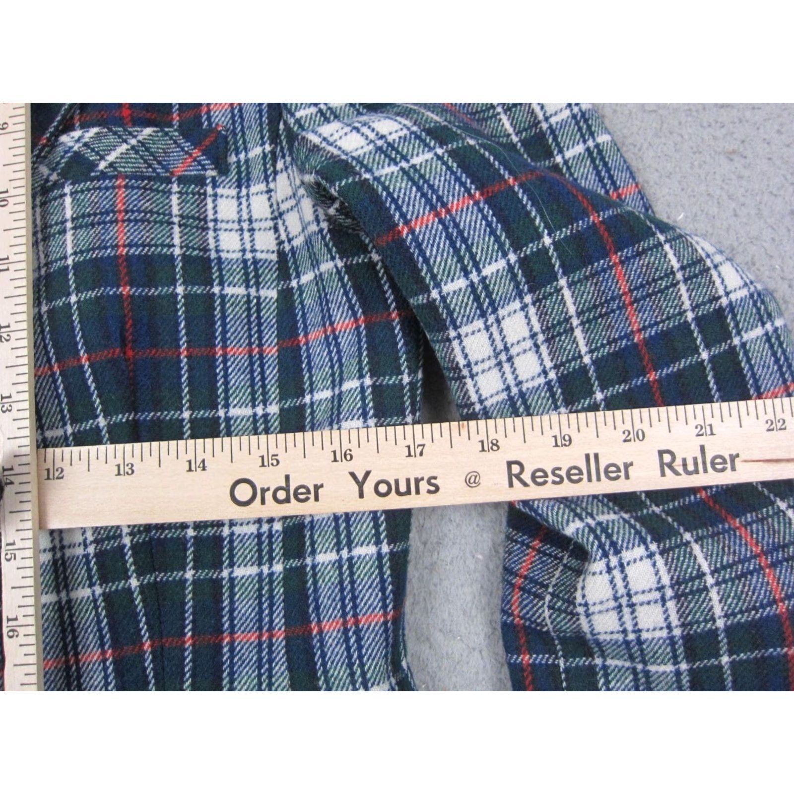 Pendleton VINTAGE Pendleton Jacket Womens 10 Plaid Wool Blazer Green Blue 80s 90s Classic Casual Mens Womens Girls Size L / US 10 / IT 46 - 7 Thumbnail