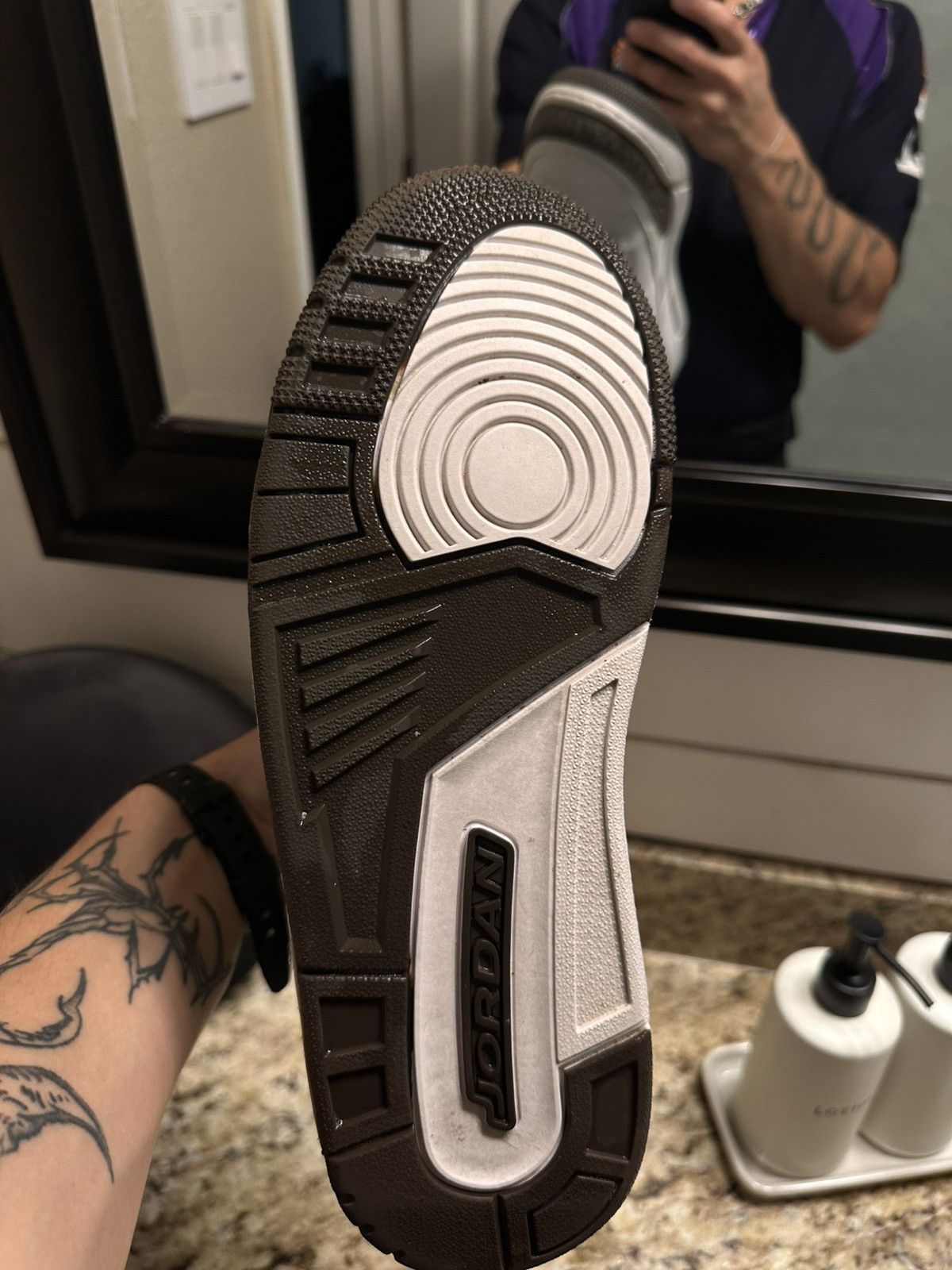 Jordan Brand Jordan 3 Mocha Size US 10.5 / EU 43-44 - 4 Thumbnail