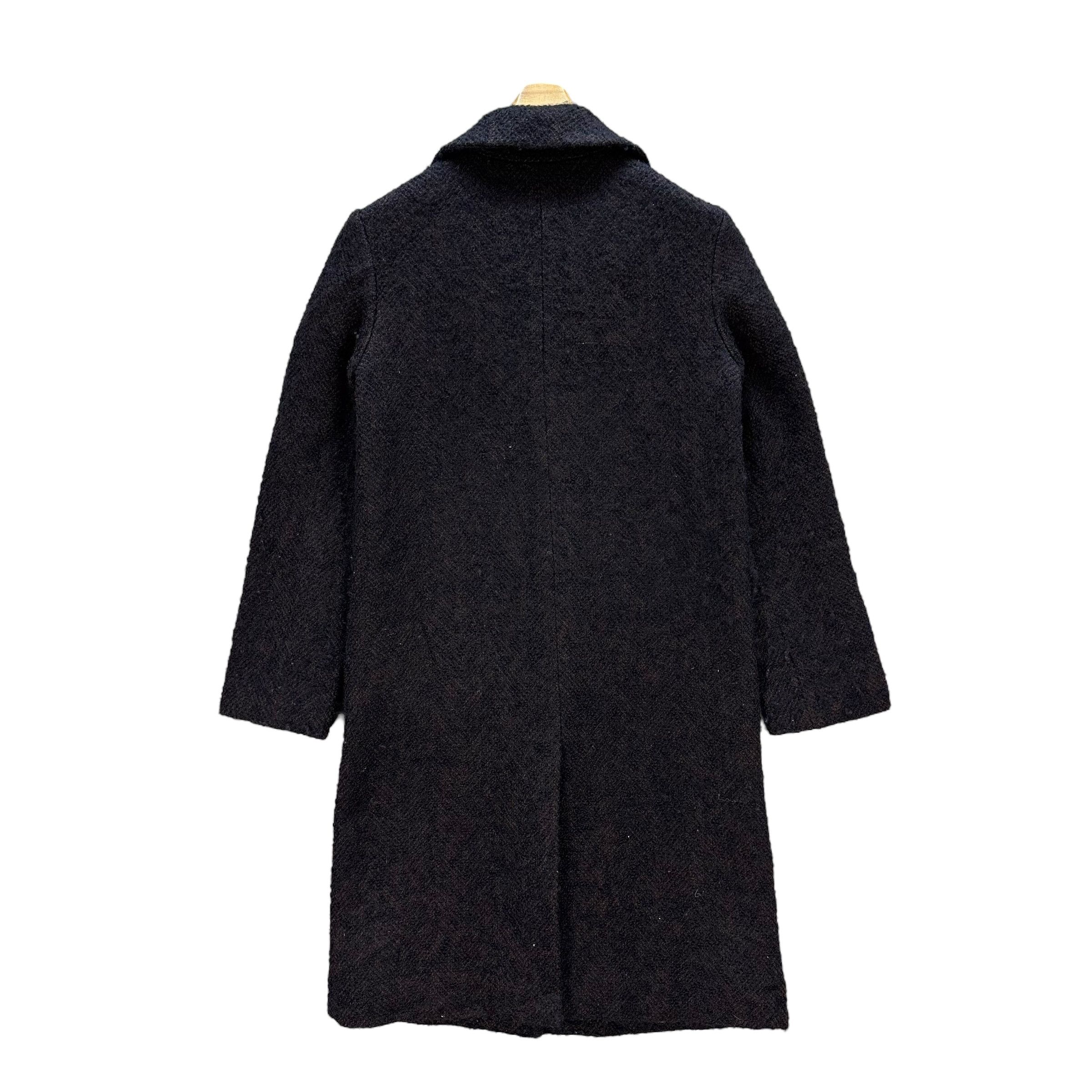 A.P.C. A.P.C Rue Madame Paris Wool Long Coat #A51-1183 Size S / US 4 / IT 40 - 10 Thumbnail
