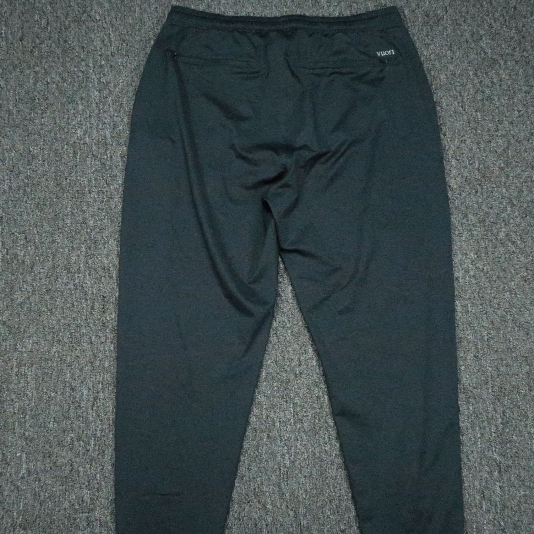 Vuori Vuori Pants Mens Large Blue Sunday Performance Jogger Stretch Zip Pocket V416 Size US 33 - 4 Thumbnail