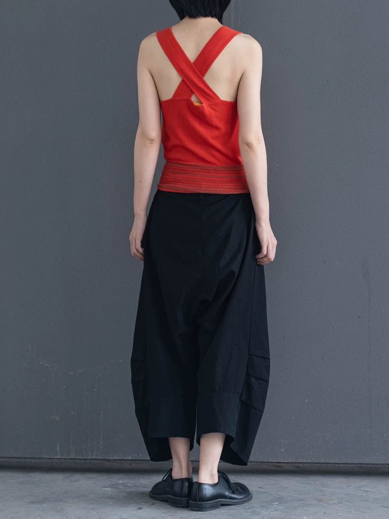Vivienne Westwood Vivienne Westwood Red cross-belt knit vest Size M / US 6-8 / IT 42-44 - 3 Thumbnail