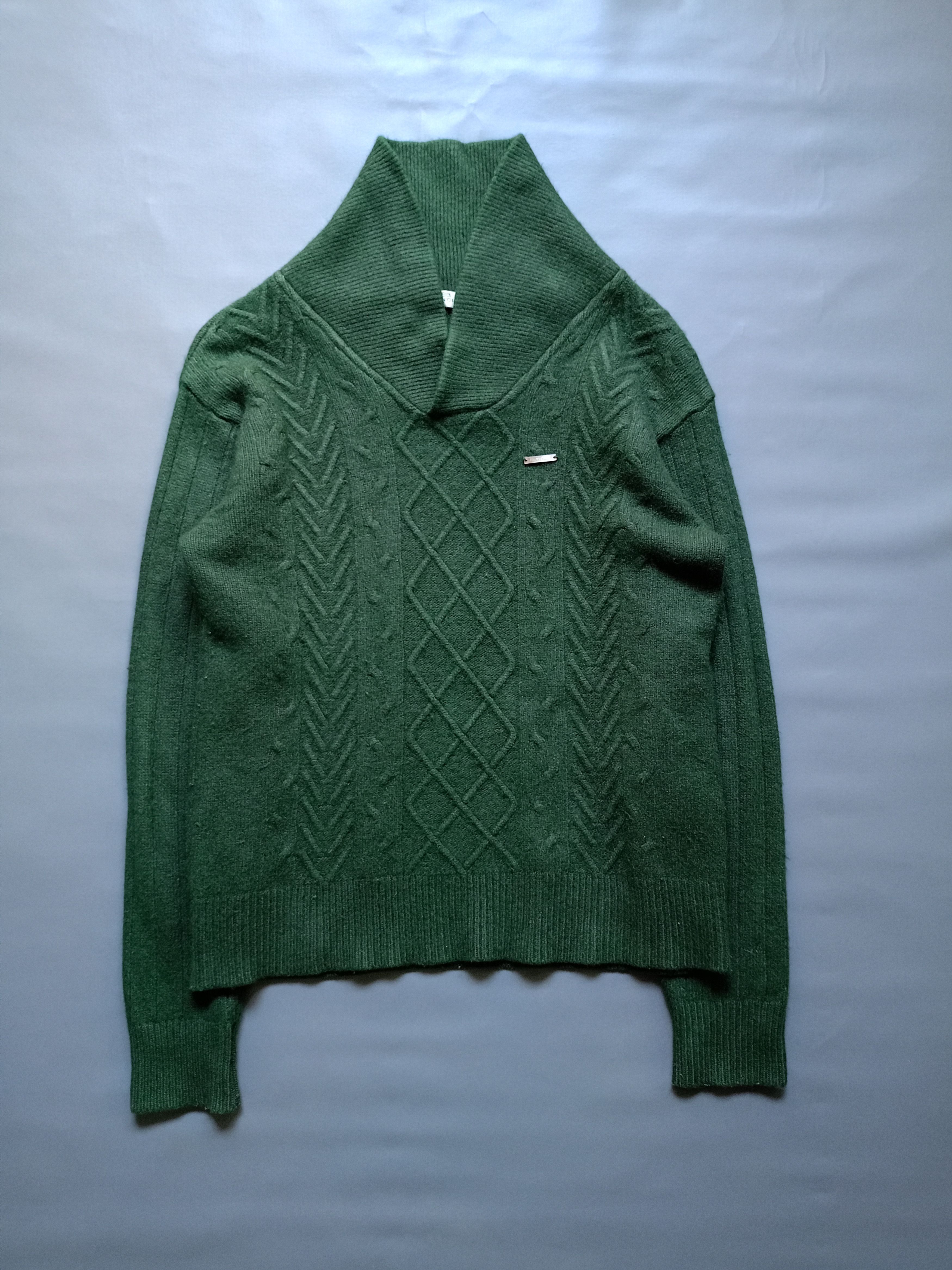 Balenciaga Vintage Balenciaga Cable knit sweater Size M / US 6-8 / IT 42-44 - 1 Thumbnail