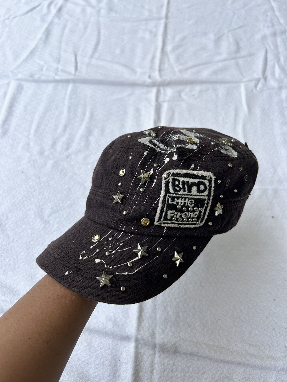 14th Addiction × Japanese Brand × KMRii 💸BINDINGOFFER💸Japanese hats patch studded Size ONE SIZE - 1 Thumbnail
