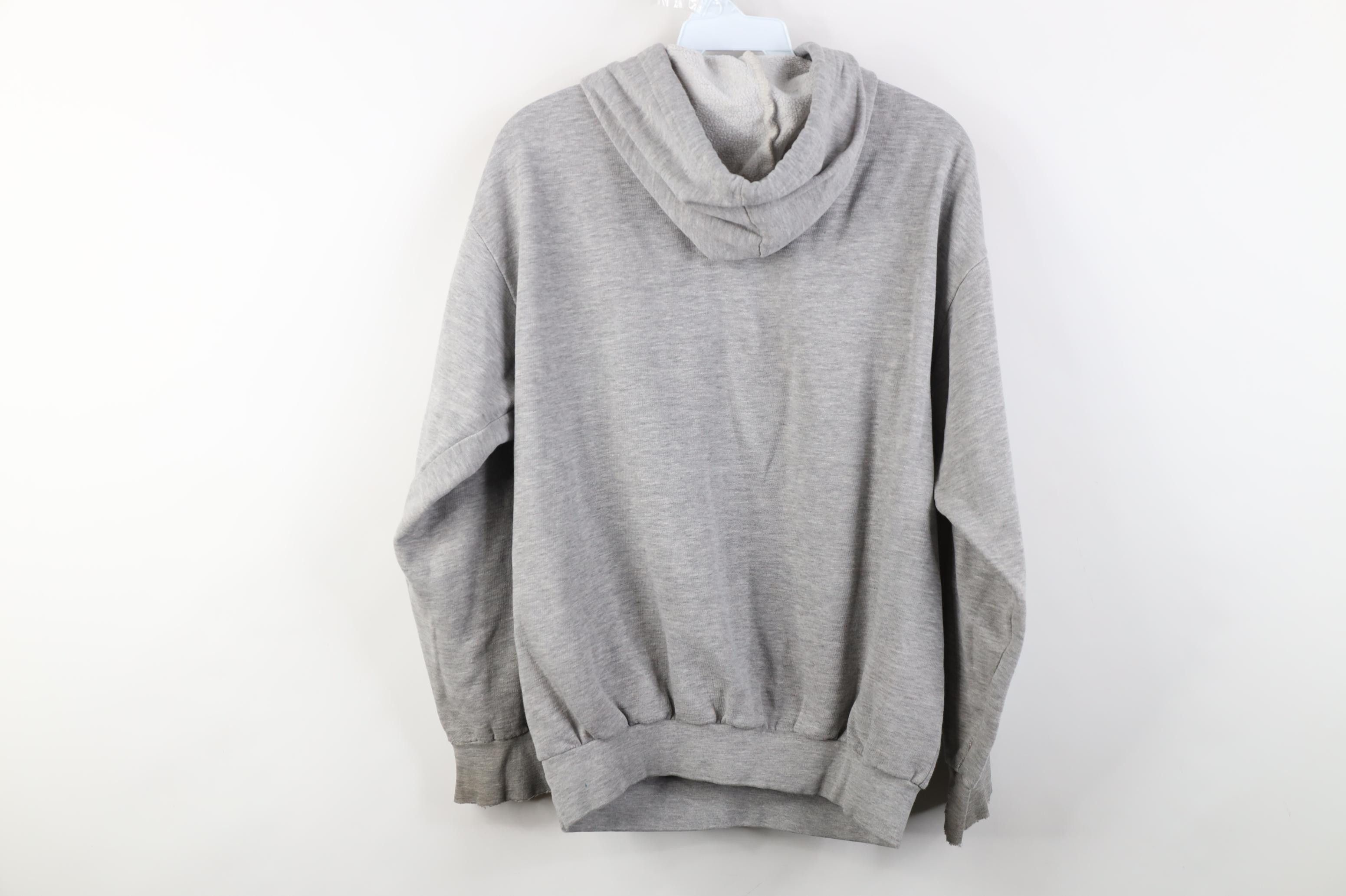 Vintage Vintage 90s Michigan State University Hoodie Sweatshirt Gray Size US S / EU 44-46 / 1 - 14 Thumbnail
