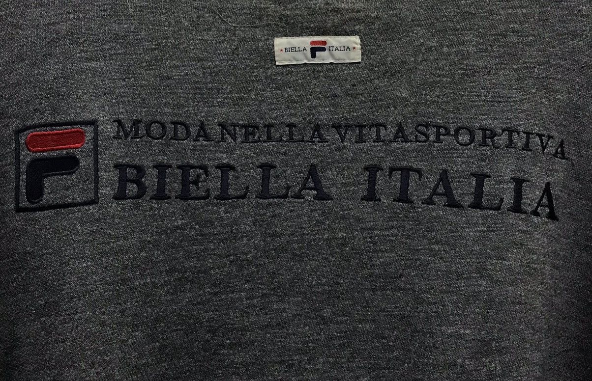 Fila × Vintage Vintage Fila ModaNella VitaSportiva Biella Italia Sweatshirt Size US XL / EU 56 / 4 - 4 Thumbnail