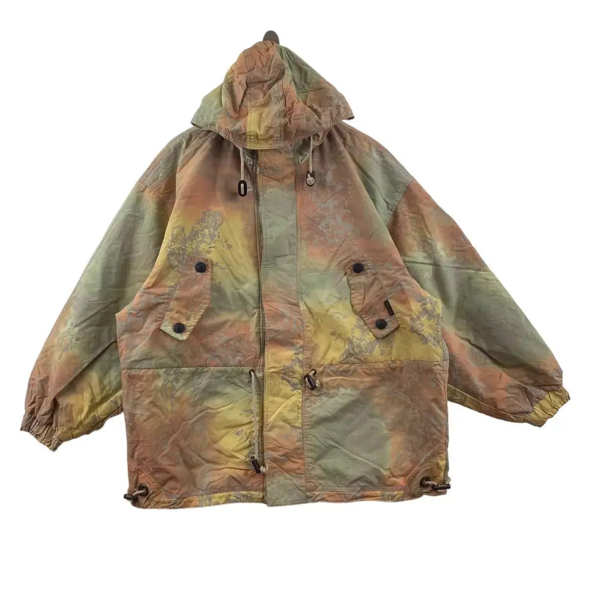 Vintage Vintage COURMAYEUR JAPAN Camouflage Anorak Outdoor Hoodie Size US L / EU 52-54 / 3 - 1 Thumbnail