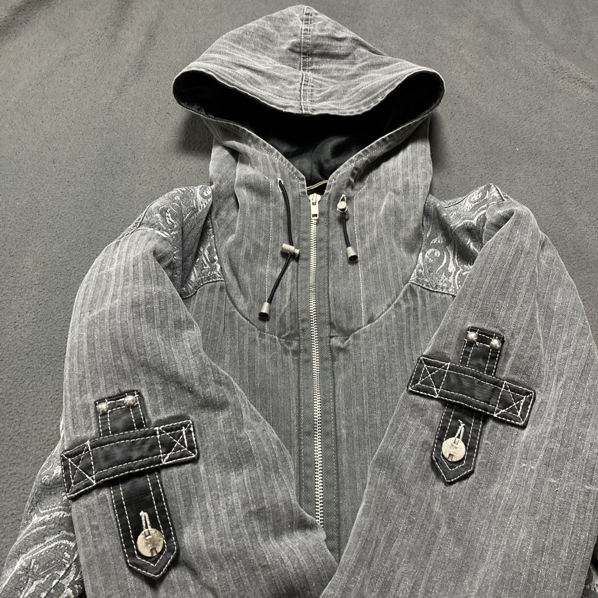 Japanese Brand × Vintage Avant garde patterned alternative opium jacket Size L / US 10 / IT 46 - 3 Thumbnail
