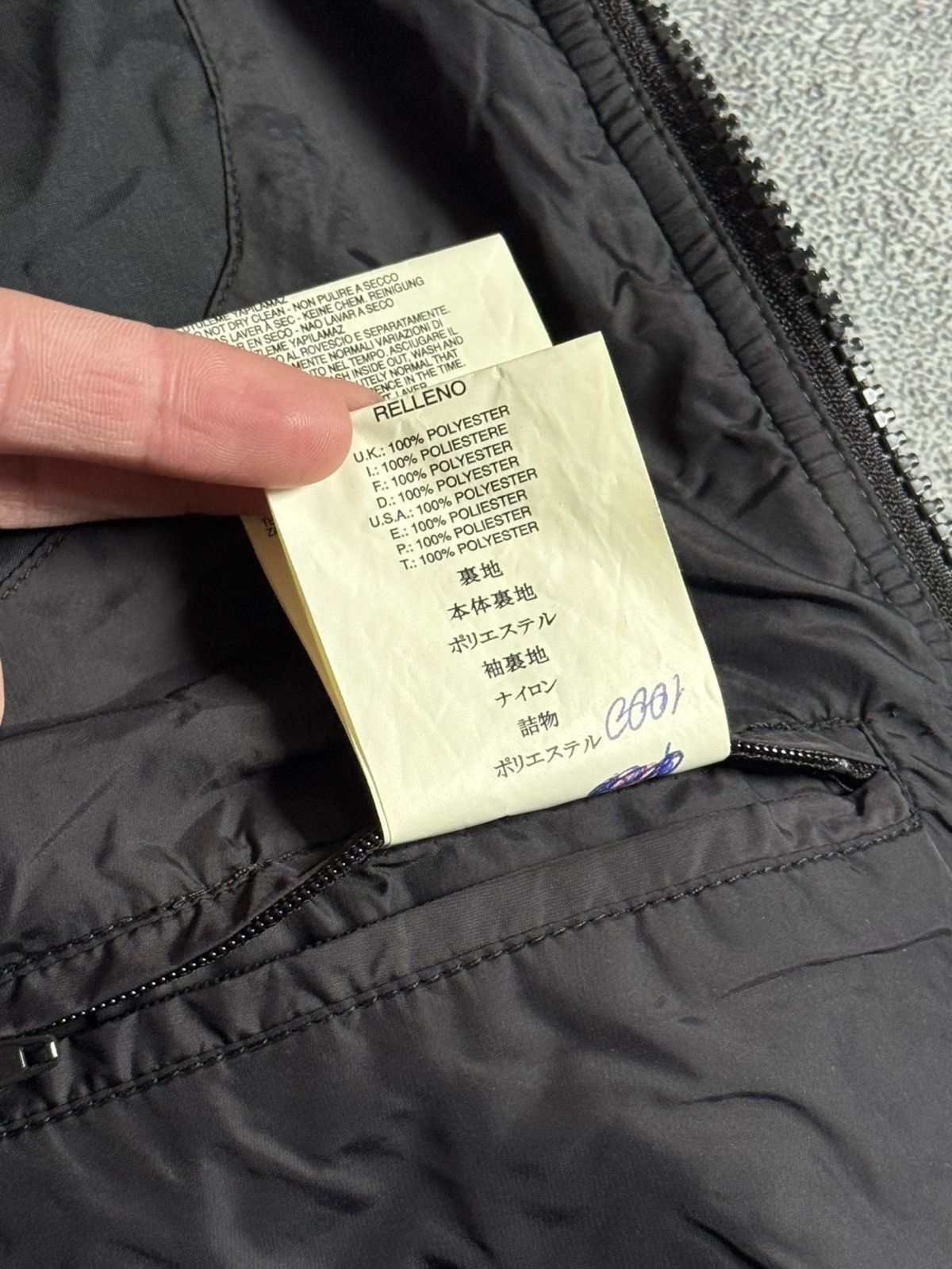 Diesel Diesel M zip nylon bomber jacket avantgarde y2k bondage 00s Size US M / EU 48-50 / 2 - 15 Thumbnail