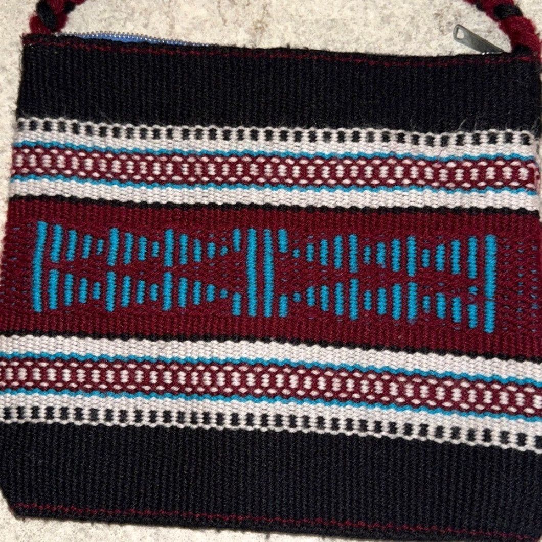 Vintage VINTAGE Norton McNaughton Purse Boho Knit Bag Wristlet Black Size ONE SIZE - 2 Thumbnail