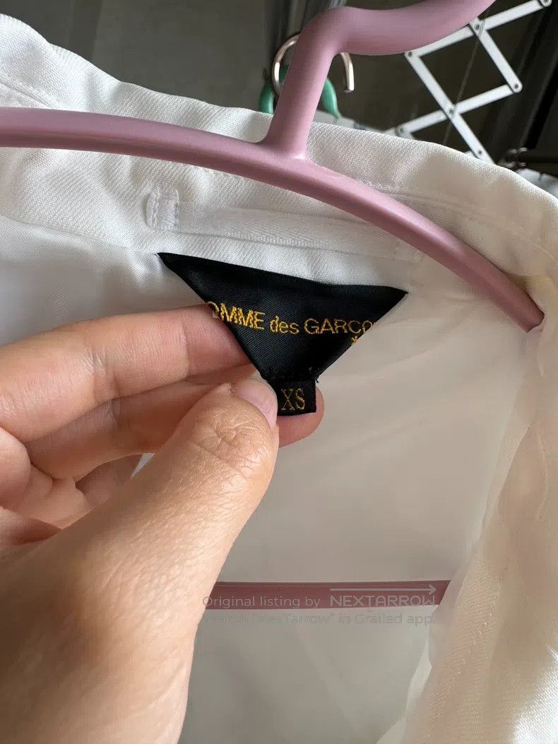 Comme des Garcons Comme Des Garcons Back Open White Suit Size XS / US 0-2 / IT 36-38 - 5 Thumbnail