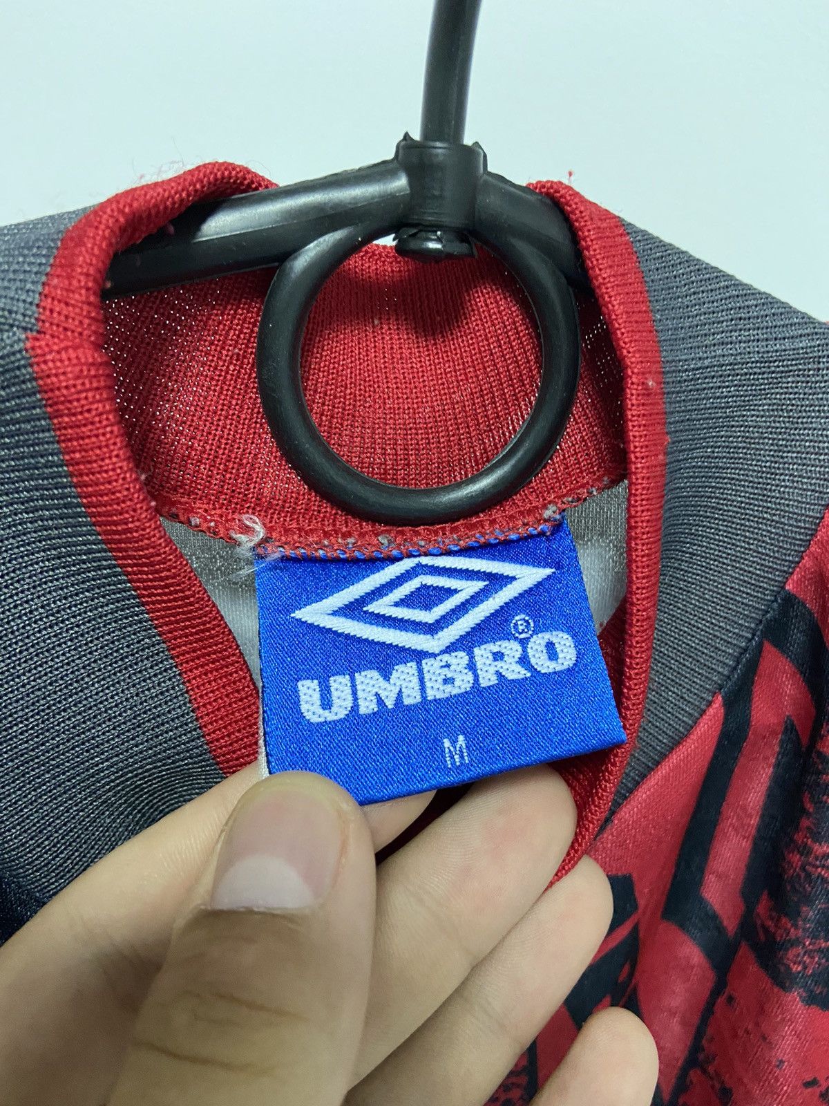 Umbro Umbro Training Pro Big Logo Vintage T shirt Jersey Coombes 7 Size US M / EU 48-50 / 2 - 6 Thumbnail