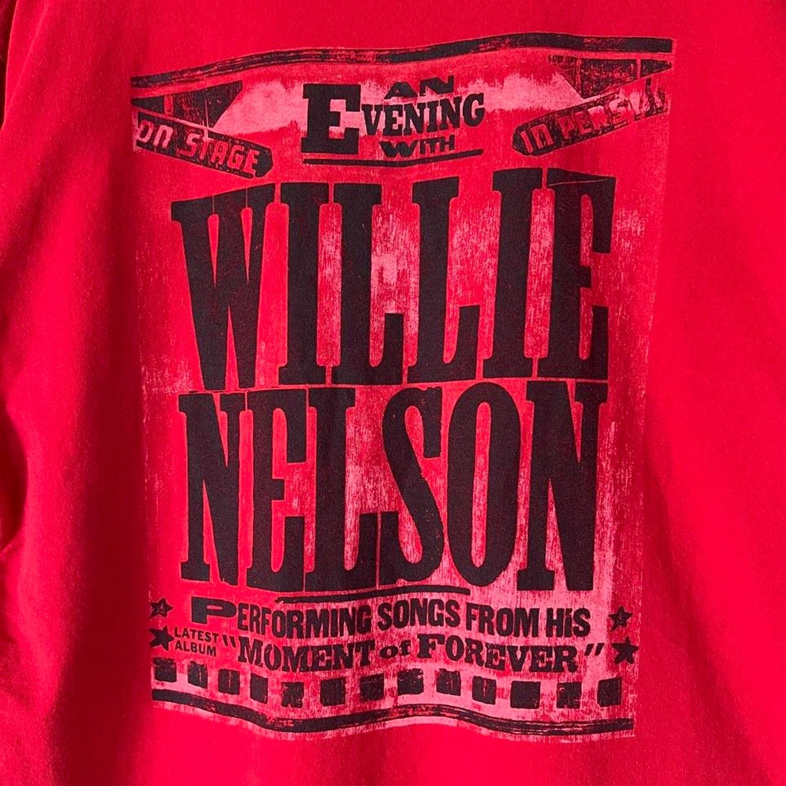 Vintage Vintage 00s Willie Nelson Tee | Honky Tonk Hero | Size L Size US L / EU 52-54 / 3 - 10 Thumbnail